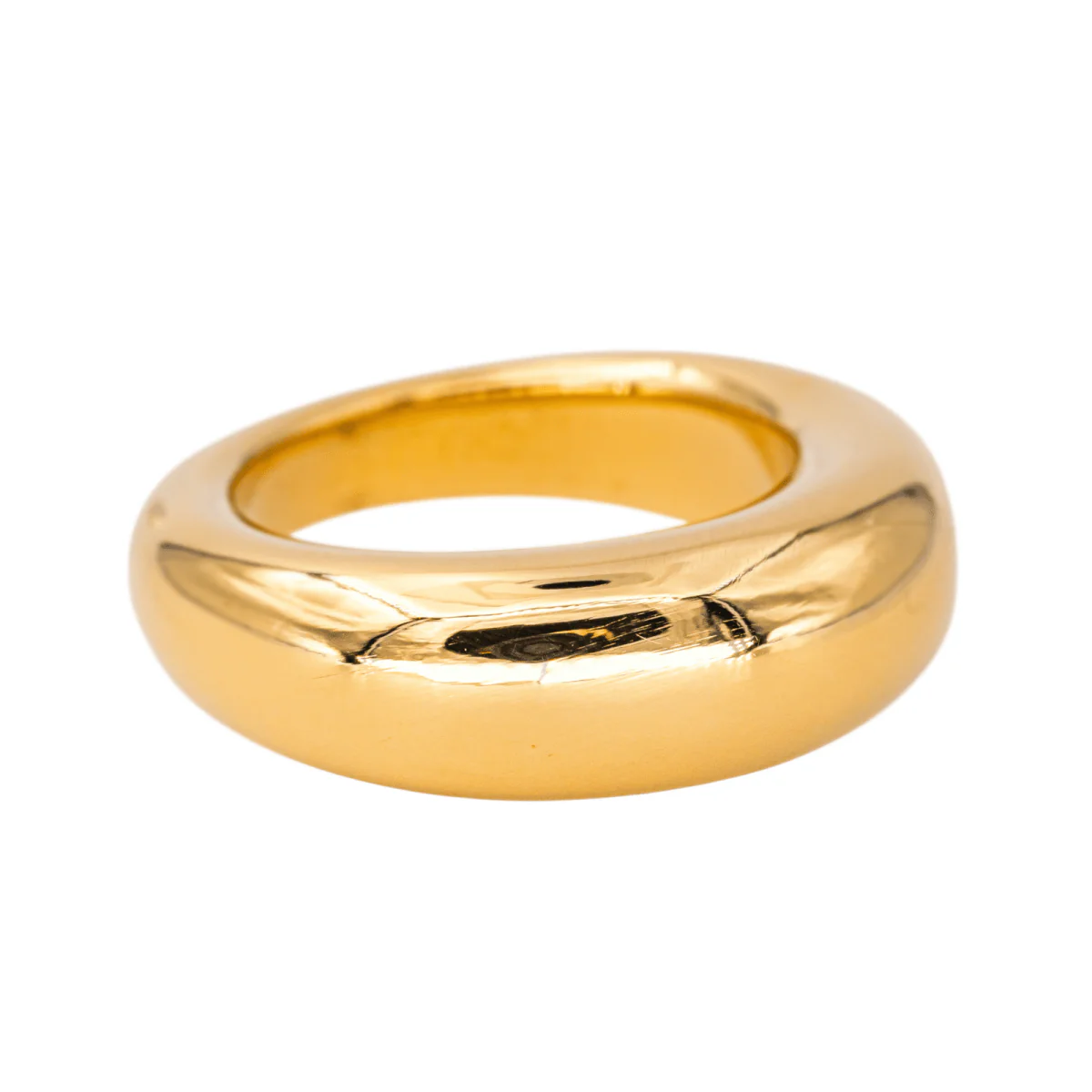 CHAUMET bangle ring in yellow gold and sapphire - Image 5