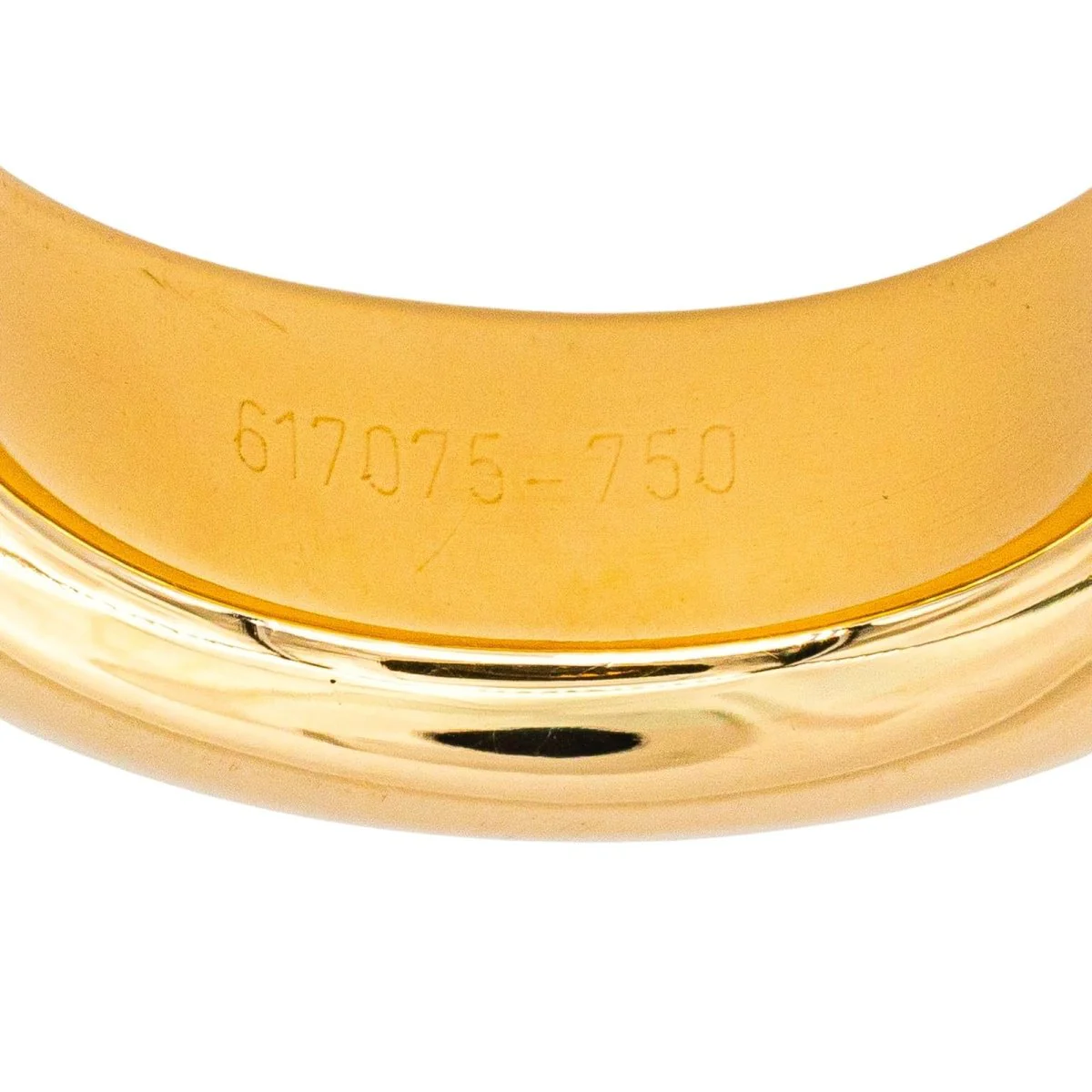 CHAUMET bangle ring in yellow gold and sapphire - Image 7