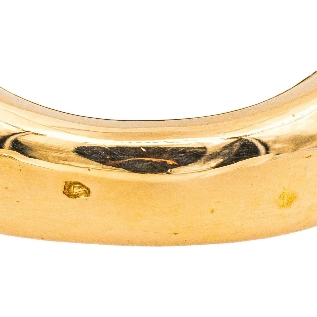 Chaumet Ring Bangle Yellow gold Sapphire Violet - Image 7