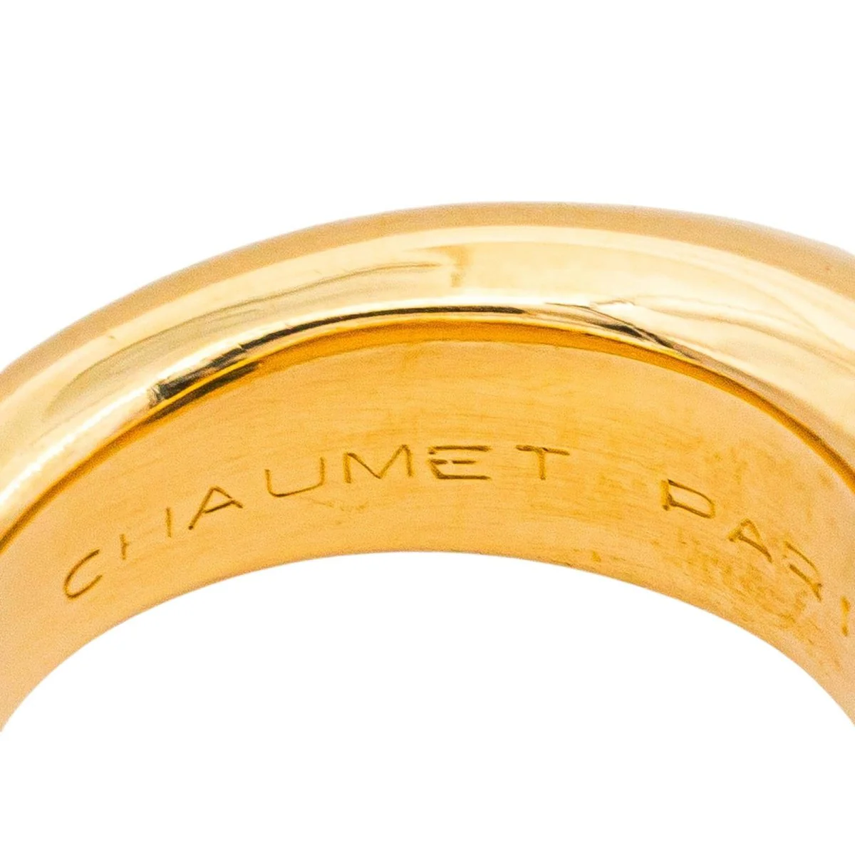Chaumet Ring Bangle Yellow gold Sapphire Violet - Image 8