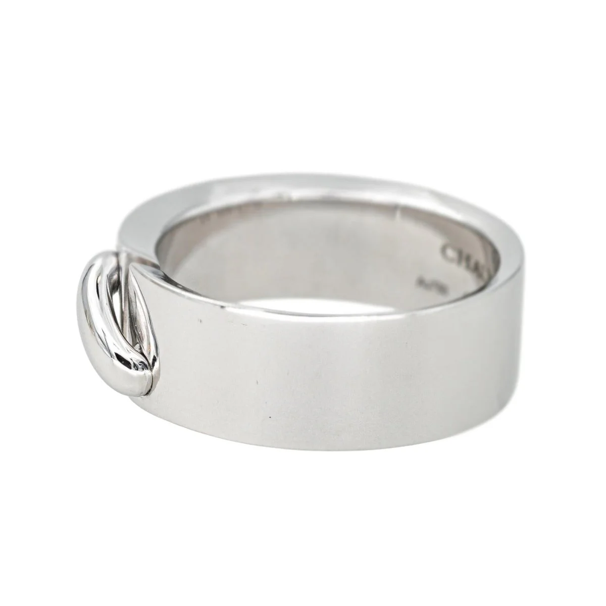 Ring CHAUMET "Link" headband in white gold - Image 5