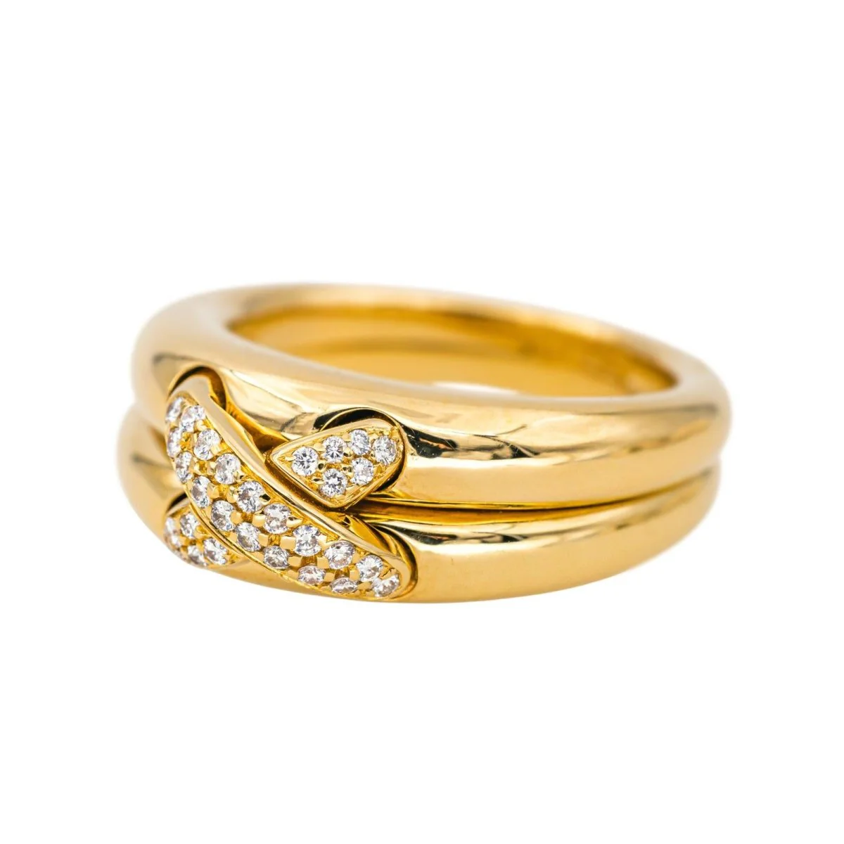 Chaumet Ring Links Yellow gold diamond - Image 3