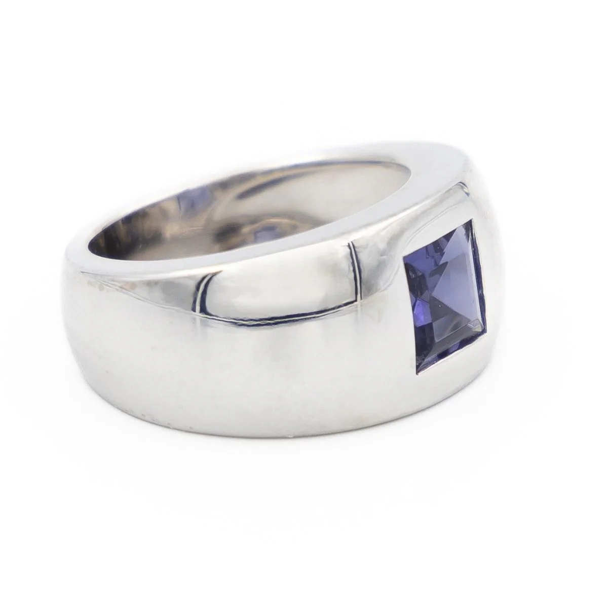 Chaumet Ring White gold Amethyst - Image 5
