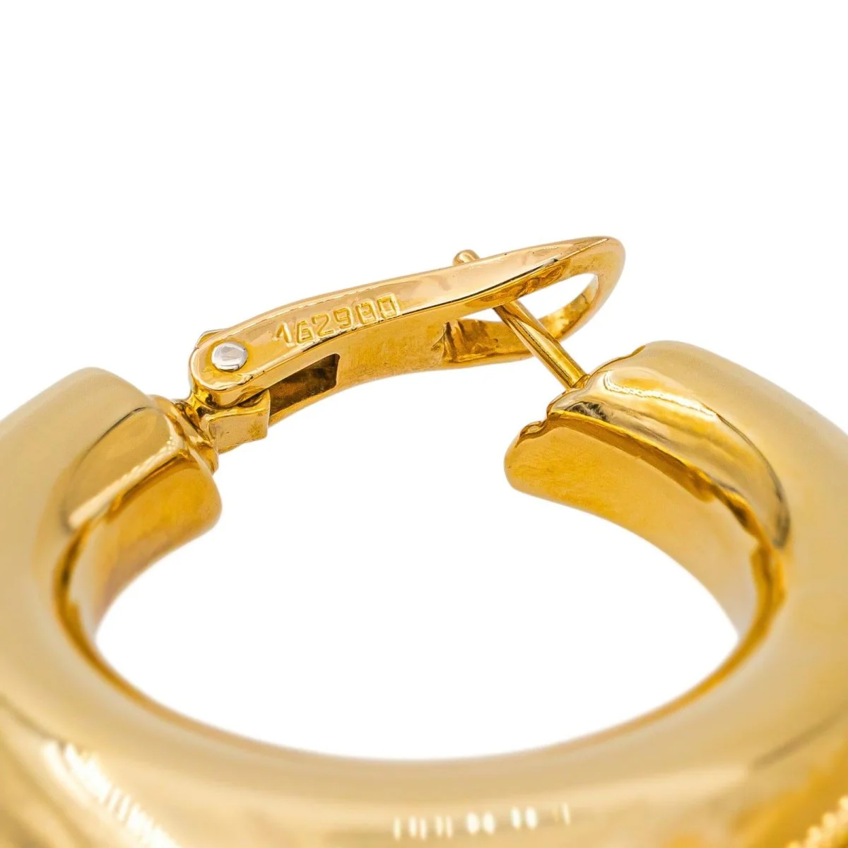 Chaumet Hoop Earrings  Yellow gold - Image 8