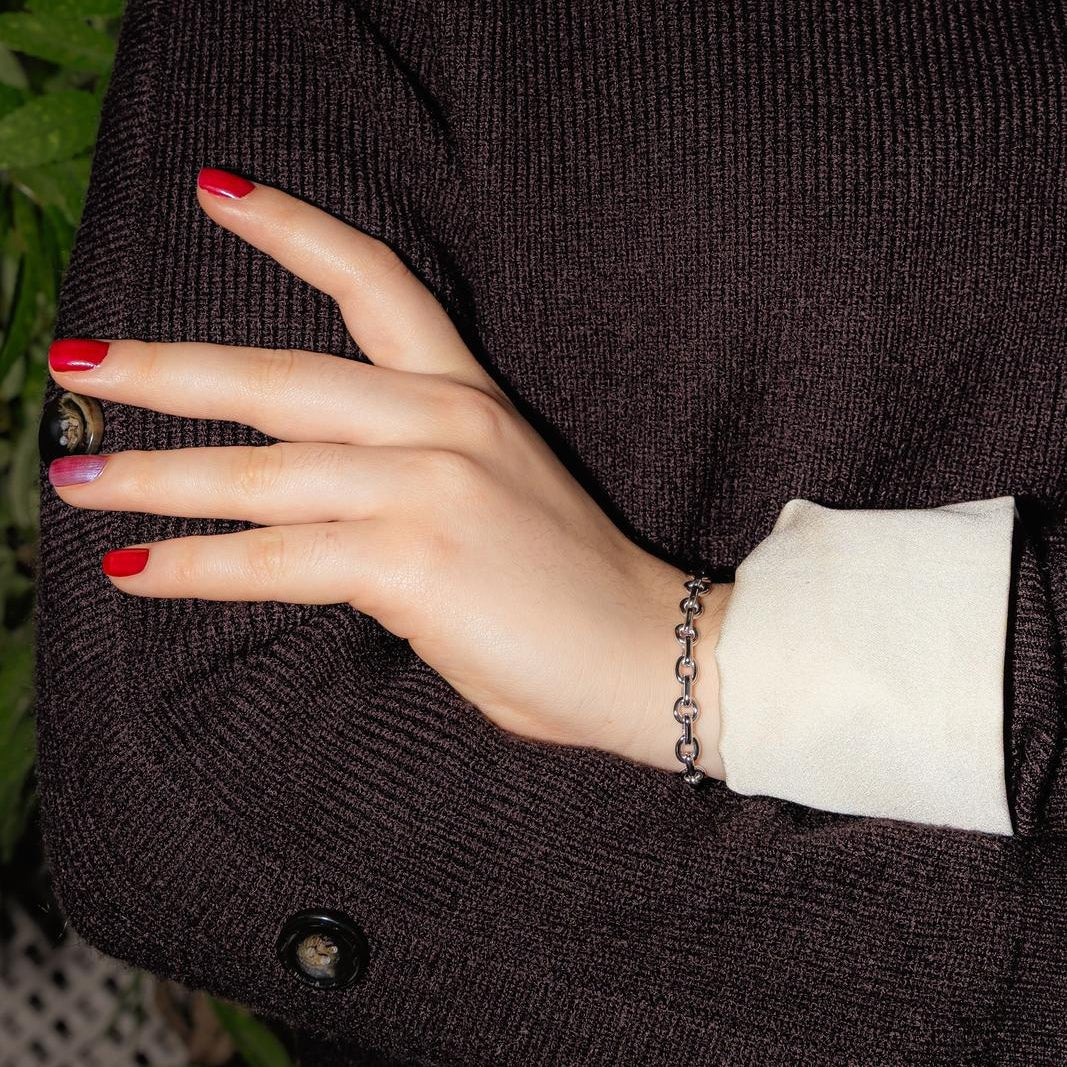 CHAUMET Mesh Bracelet in white gold - Image 2