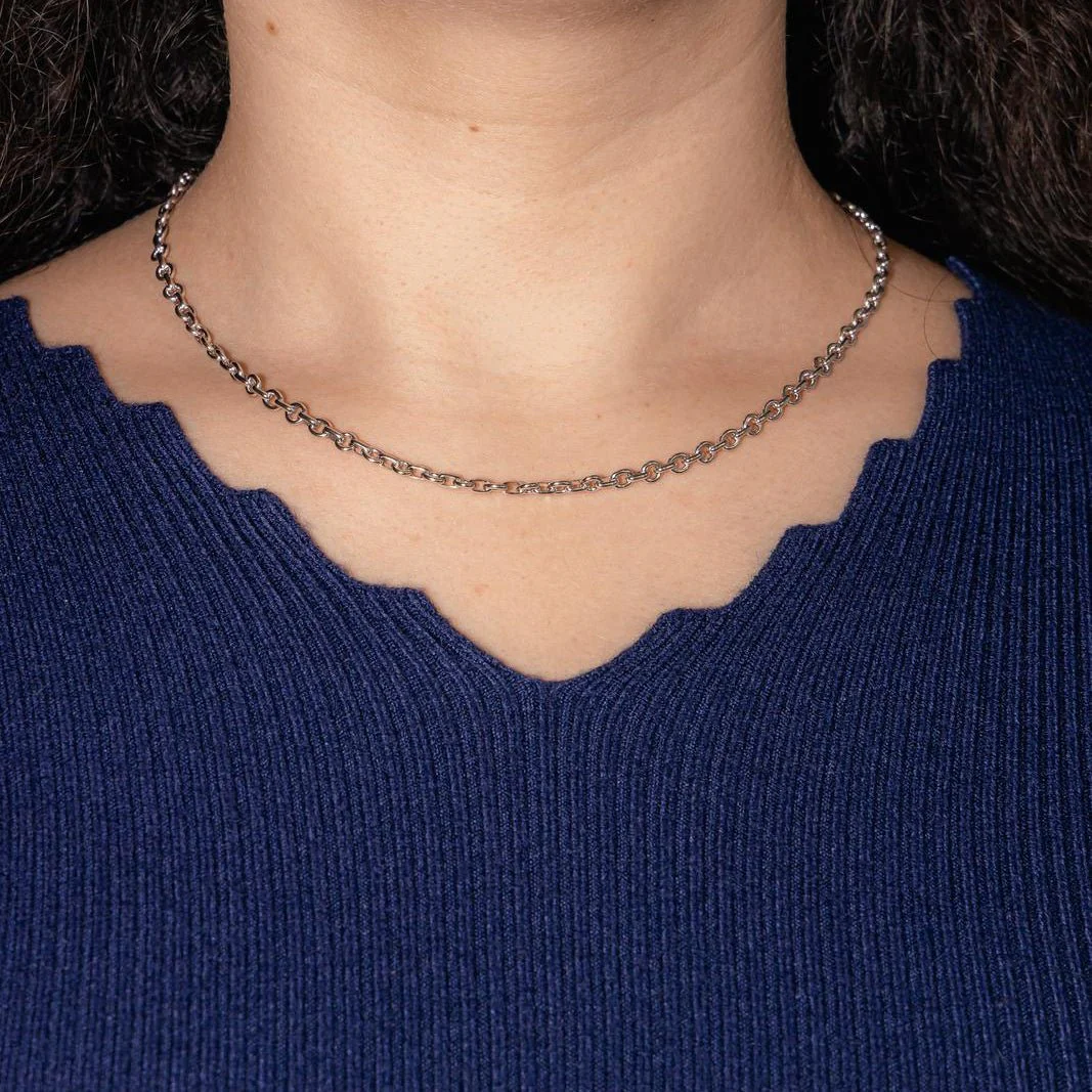 CHAUMET chain necklace in white gold - Image 2