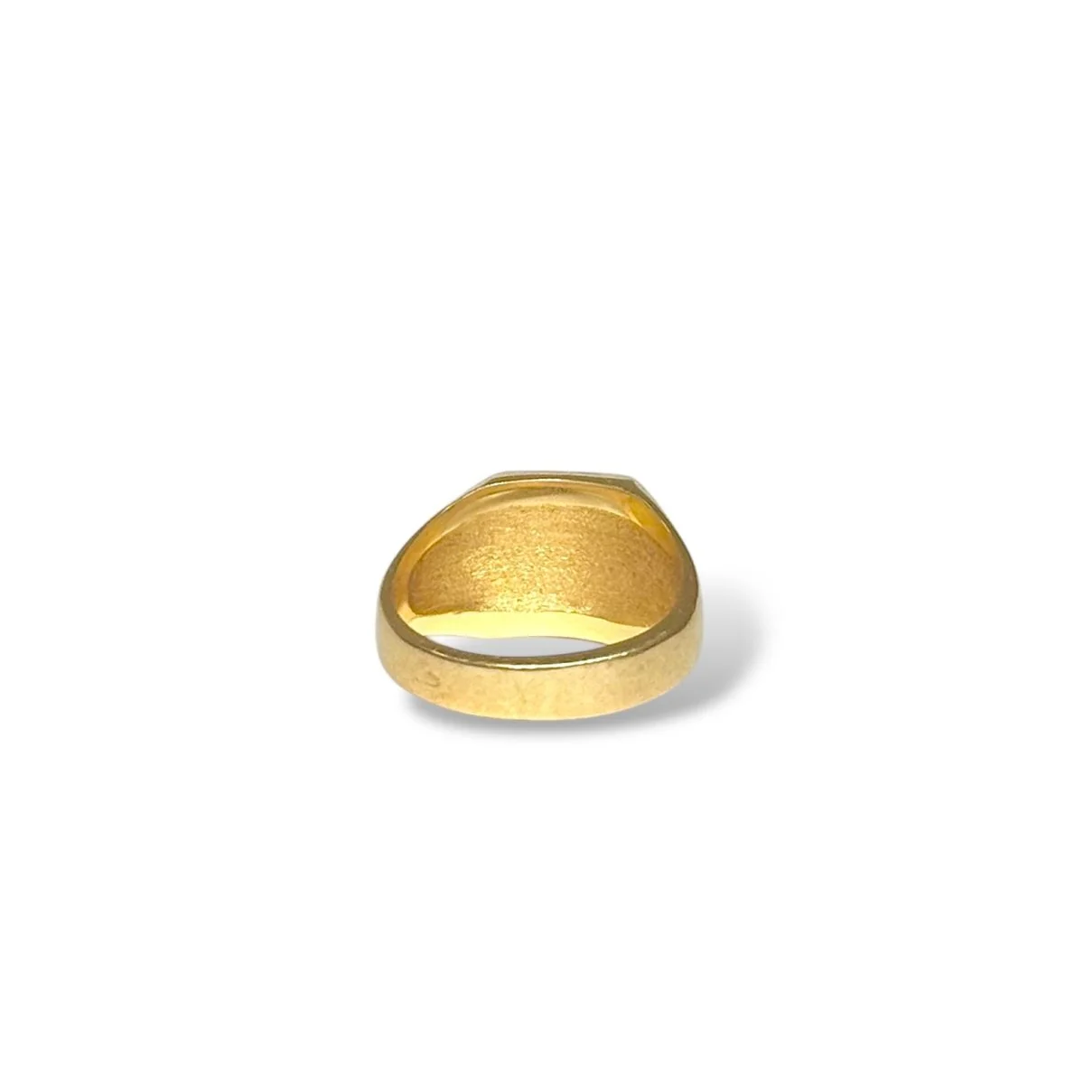 Ring Eagle" signet ring in yellow gold - Image 4