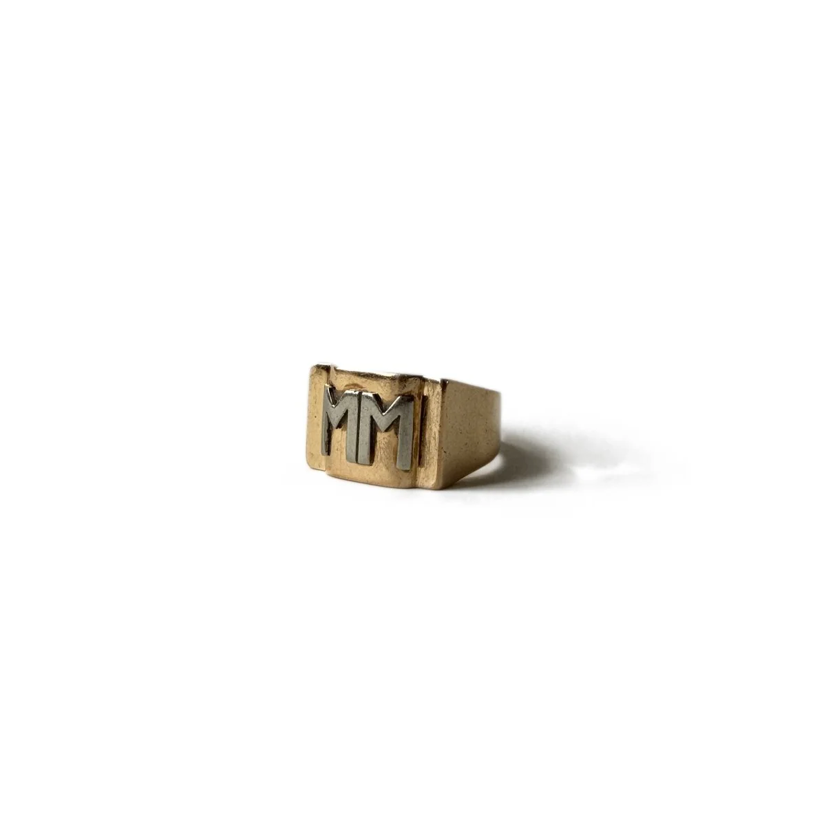Ring Chevalière in yellow gold - Image 3
