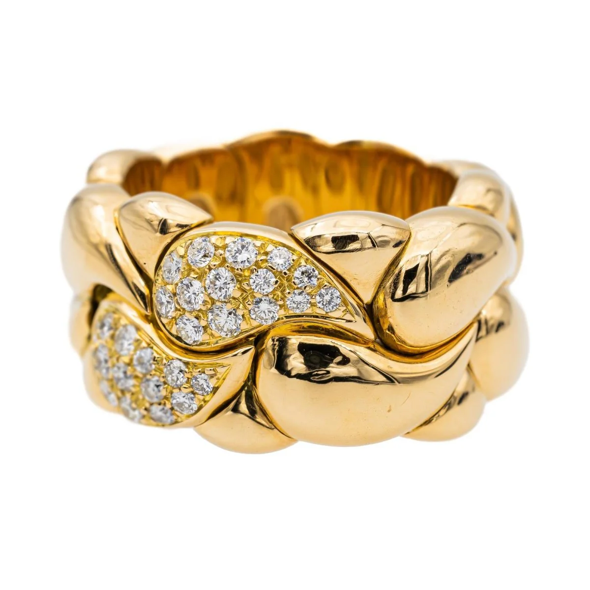 CHOPARD “Casmir” ring in yellow gold and diamond - Image 3