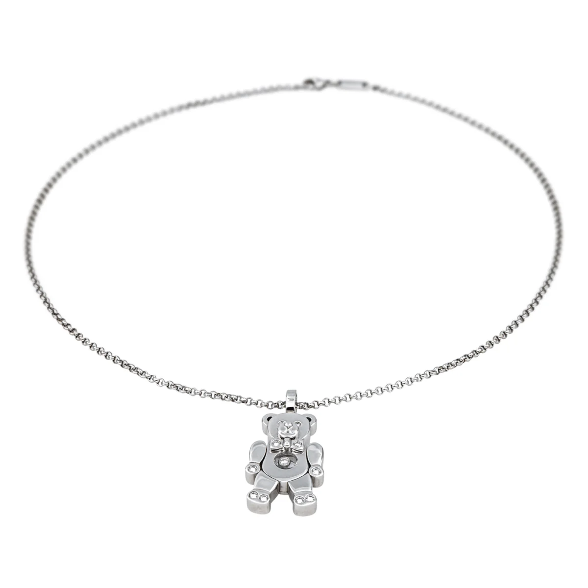 Chopard Necklace   Happy Diamond White gold  diamond - Image 3