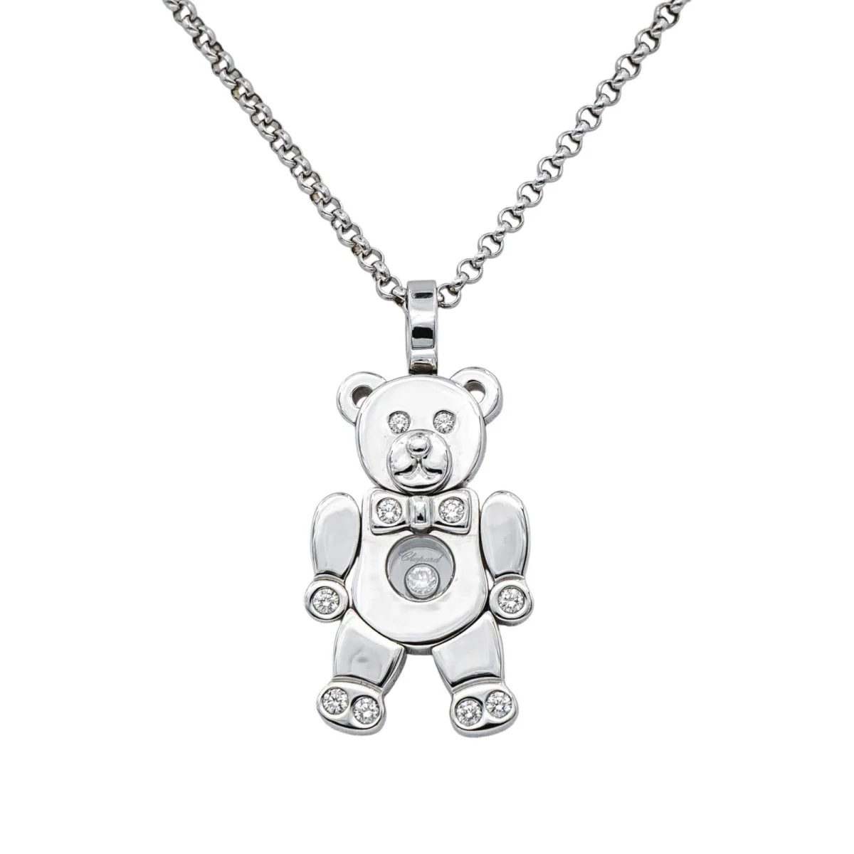 Chopard Necklace   Happy Diamond White gold  diamond - Image 4