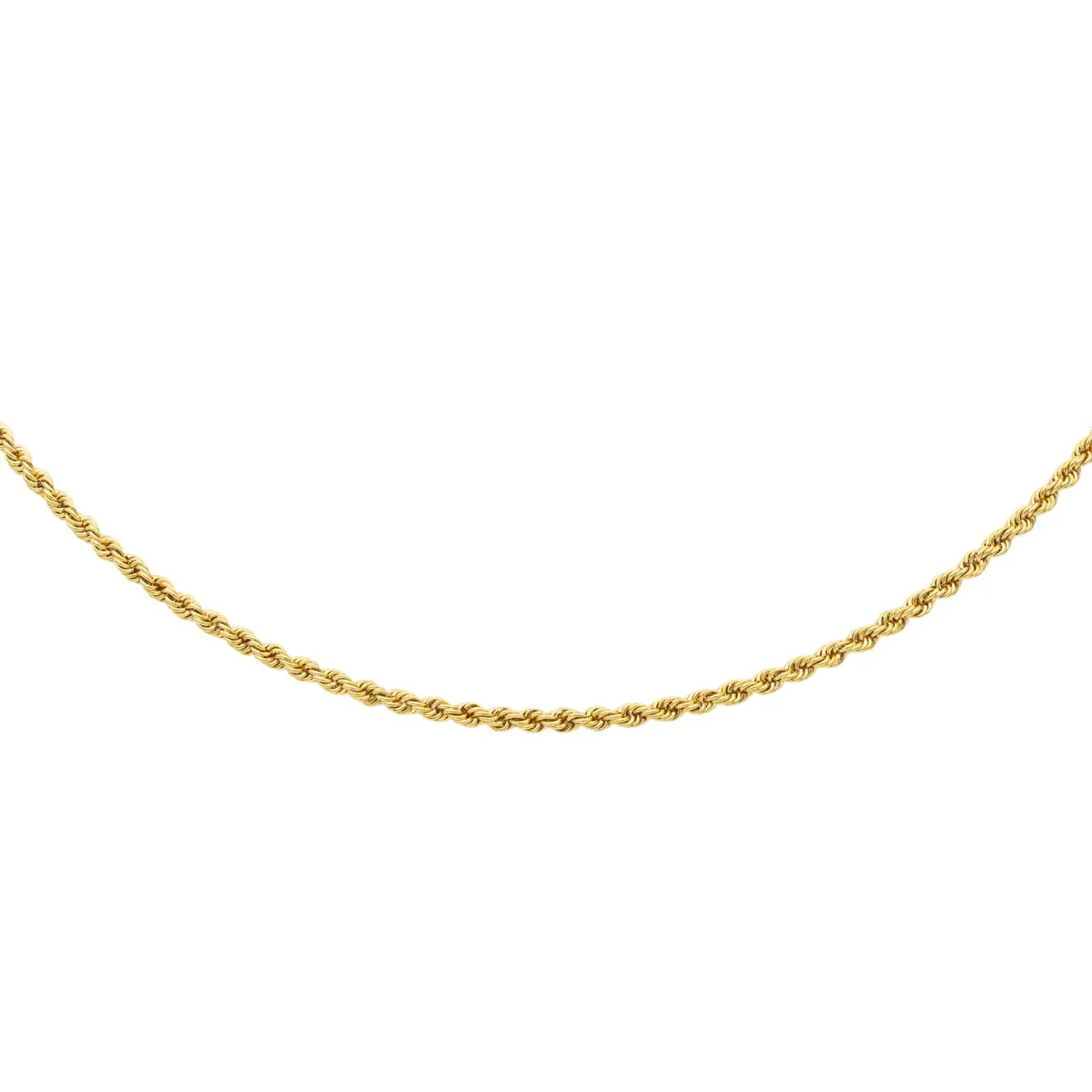 Chopard Twisted knit necklace Yellow gold - Image 3