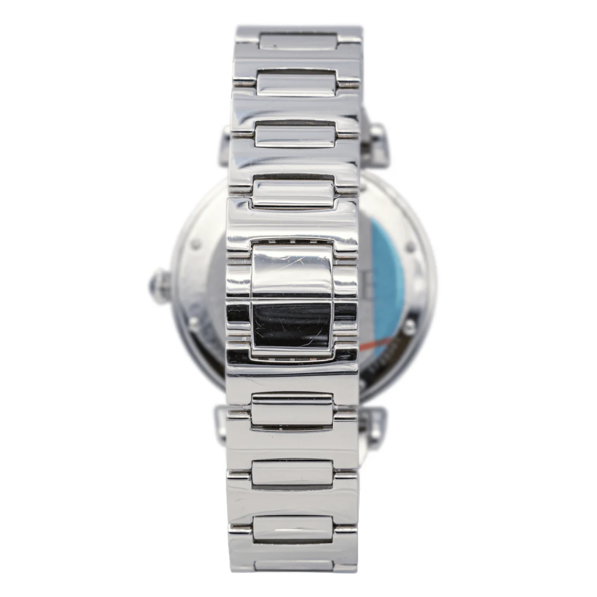 CHOPARD "Impériale" watch in steel, Mother-of-pearl, amethyst, Sapphire and Diamonds - Image 4