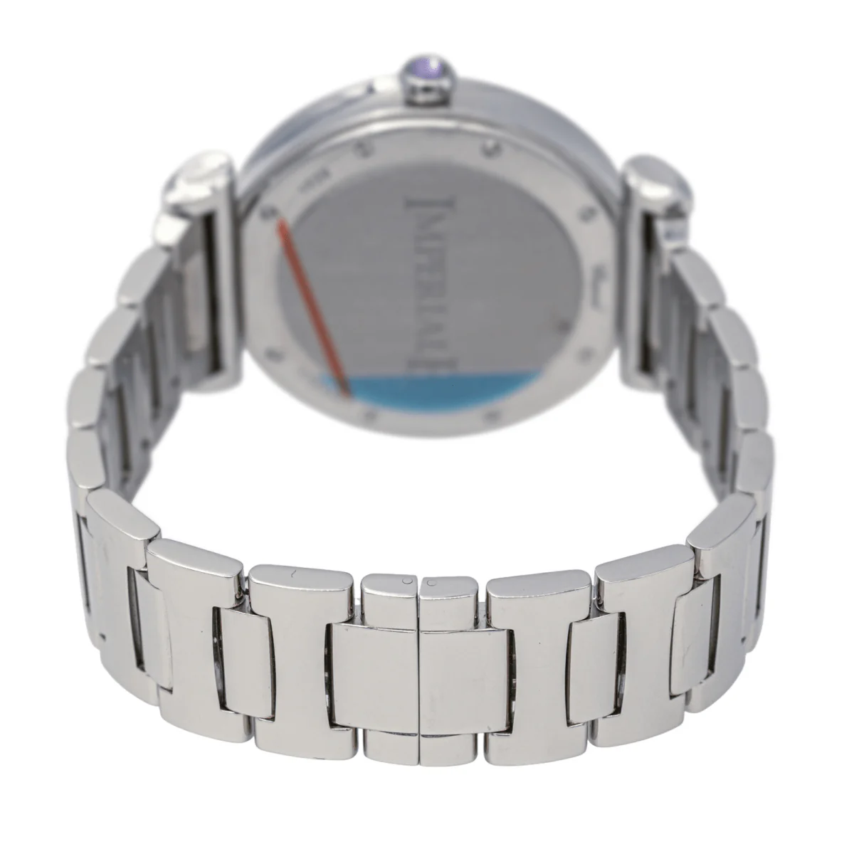 CHOPARD "Impériale" watch in steel, Mother-of-pearl, amethyst, Sapphire and Diamonds - Image 5