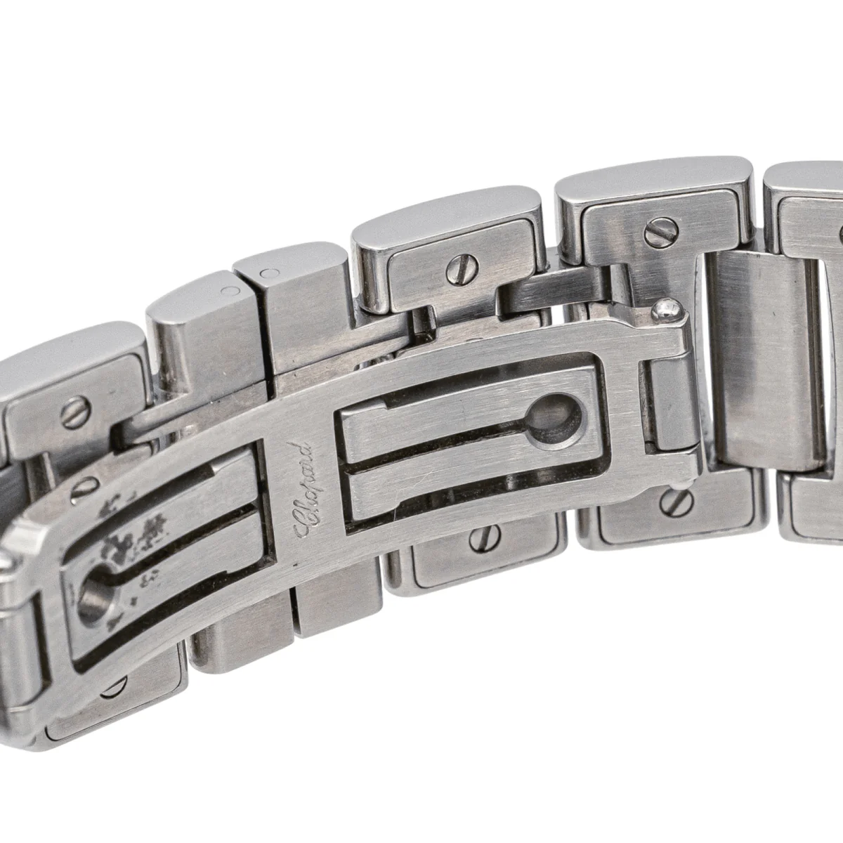 CHOPARD "Impériale" watch in steel, Mother-of-pearl, amethyst, Sapphire and Diamonds - Image 7
