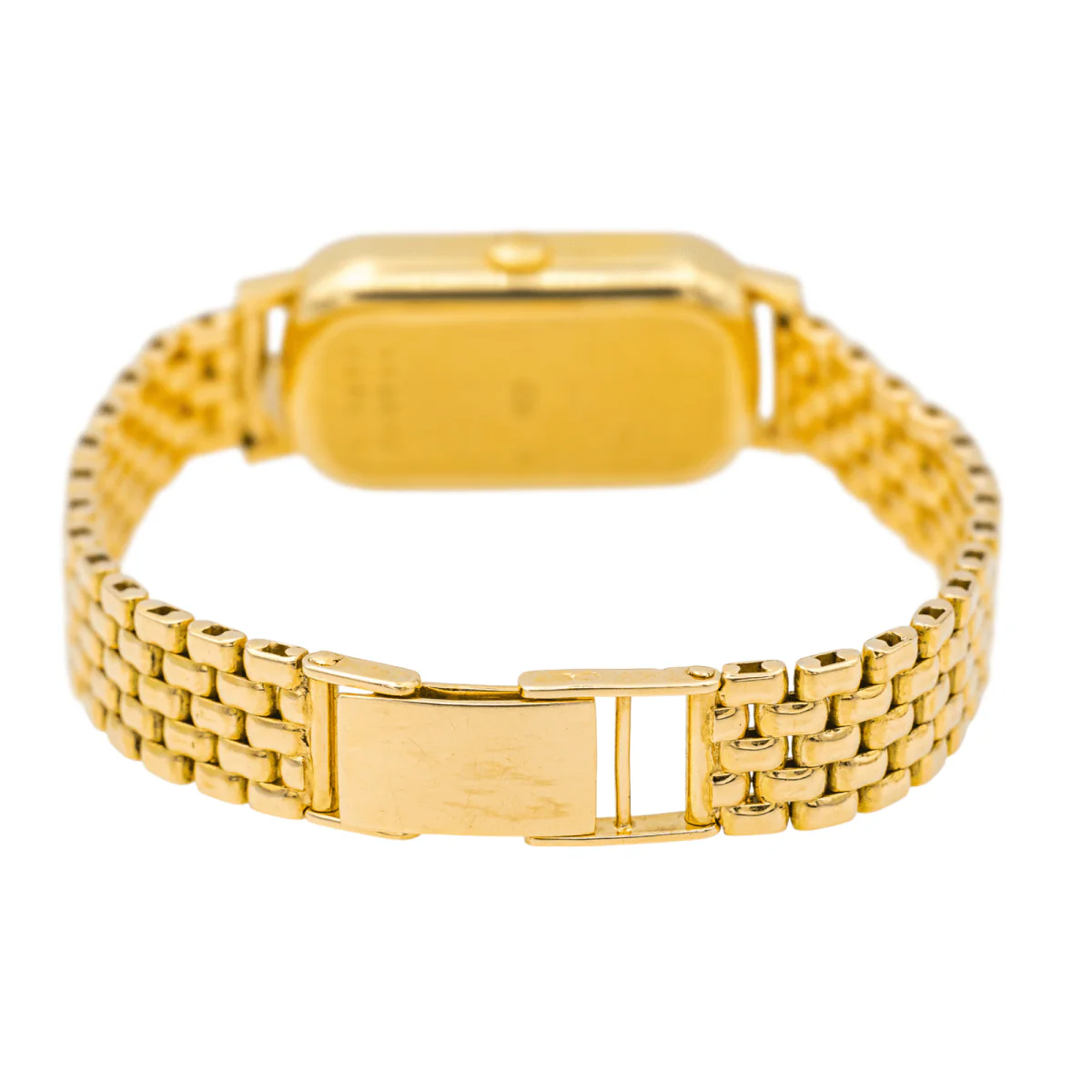 CHOPARD "Classic" watch in yellow gold, sapphire and diamonds - Image 5