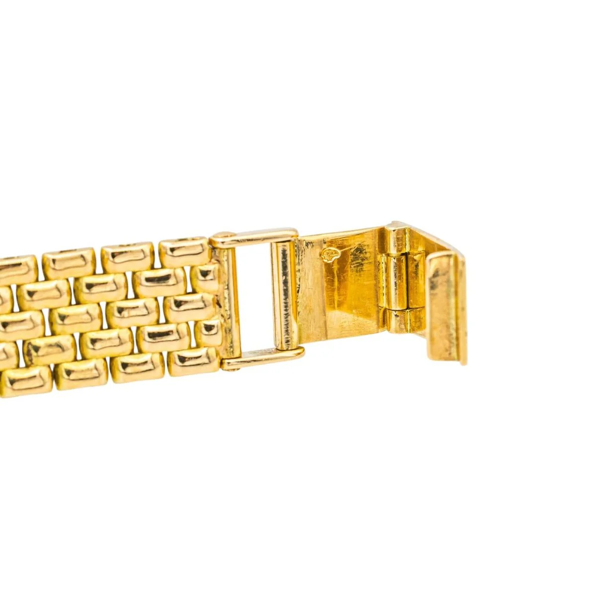 CHOPARD "Classic" watch in yellow gold, sapphire and diamonds - Image 7