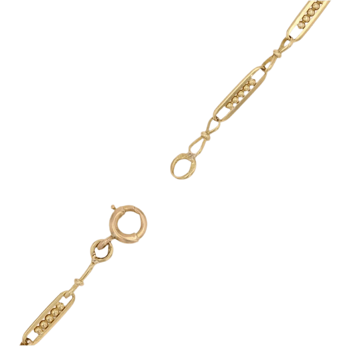 Necklace Drapery in yellow gold - Image 4