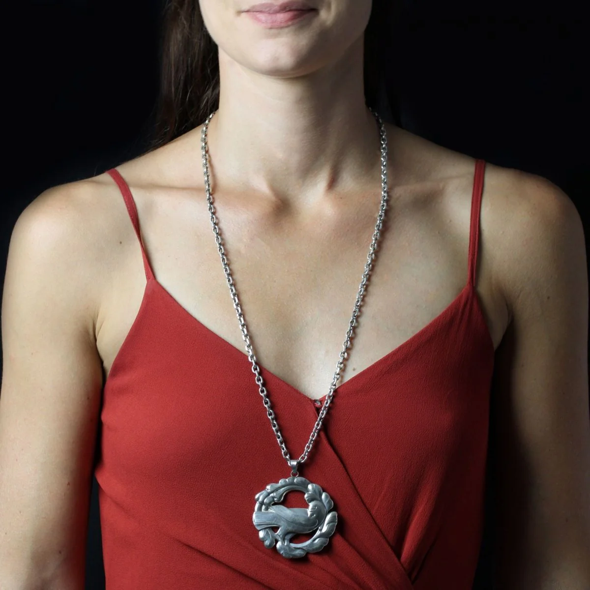 Necklace Pendant in silver - Image 2