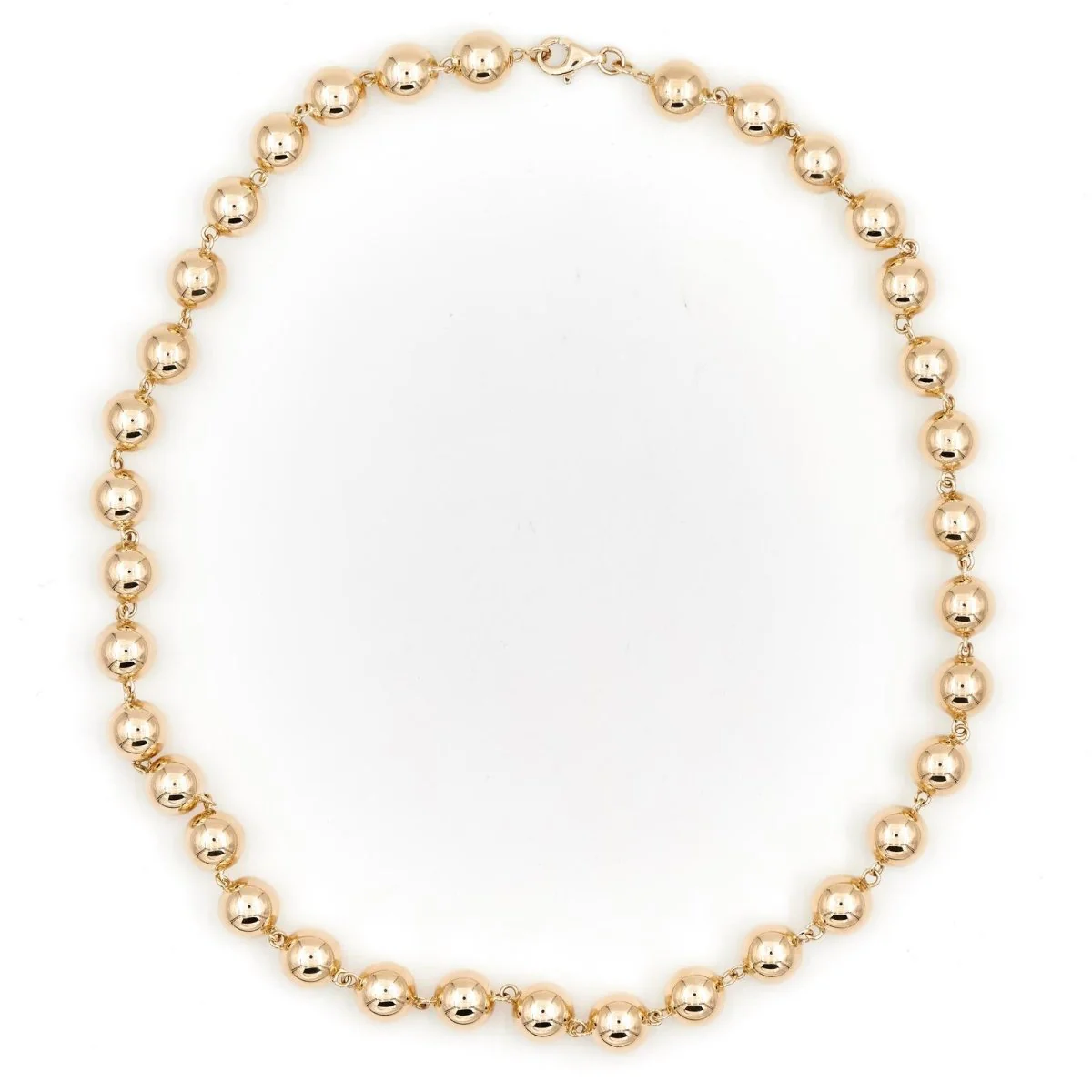 Marseillais necklace in yellow gold