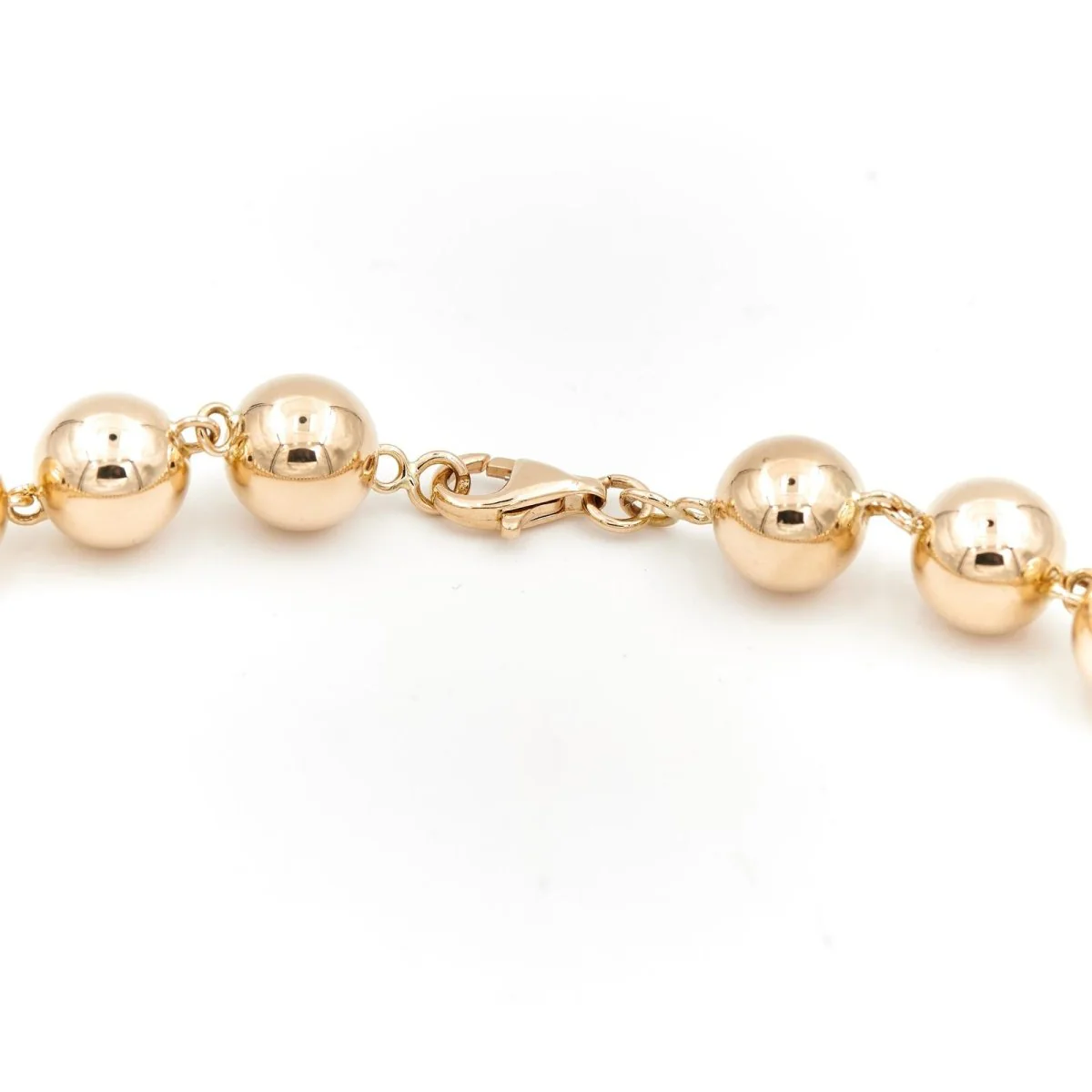 Marseillais necklace in yellow gold - Image 6