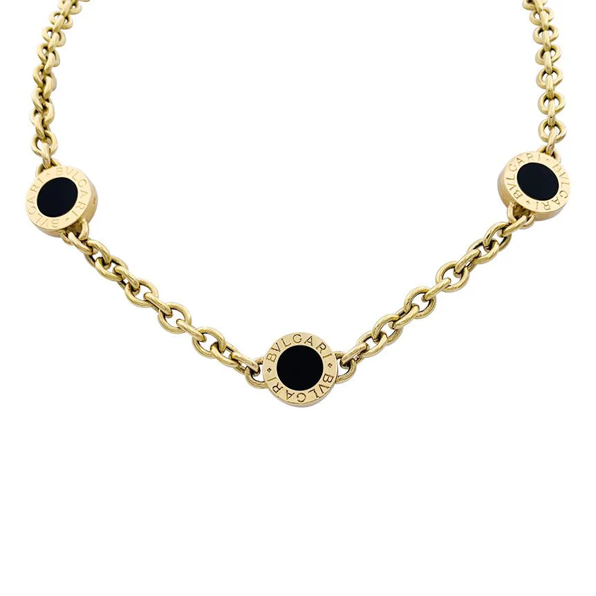 BULGARI "Bulgari-Bulgari" necklace in yellow gold.