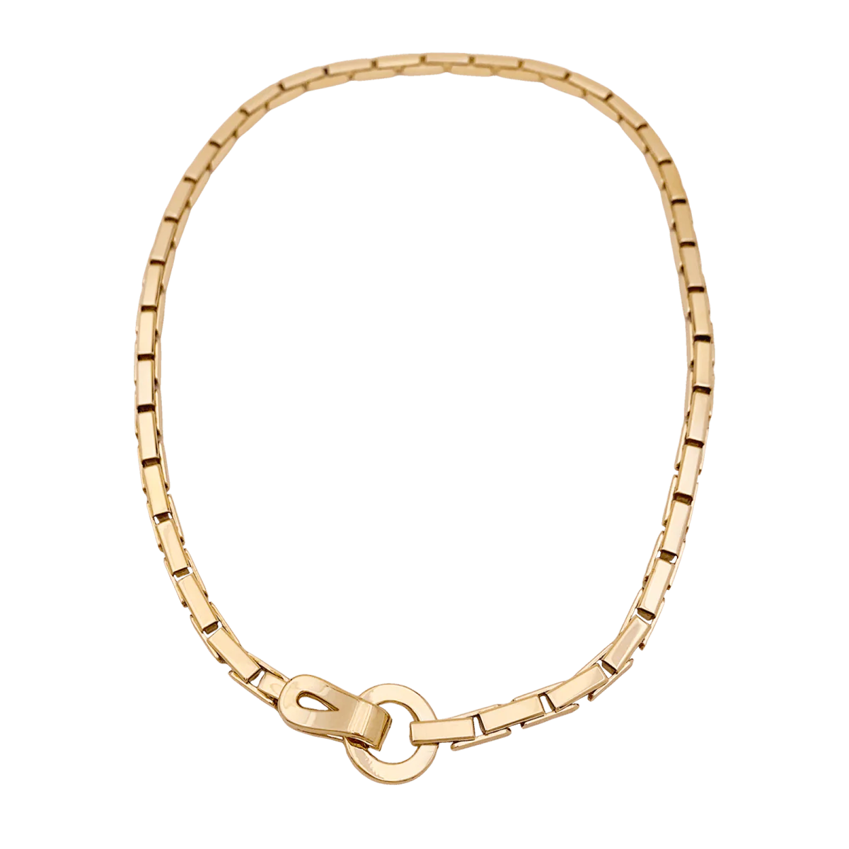 Link CARTIER "Agrafe" Necklace in Yellow gold - Image 3