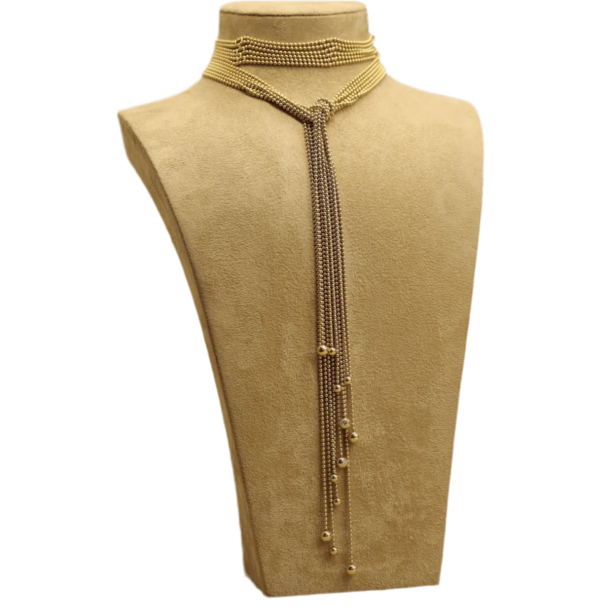 Necklace CARTIER in yellow gold and diamonds - Image 3