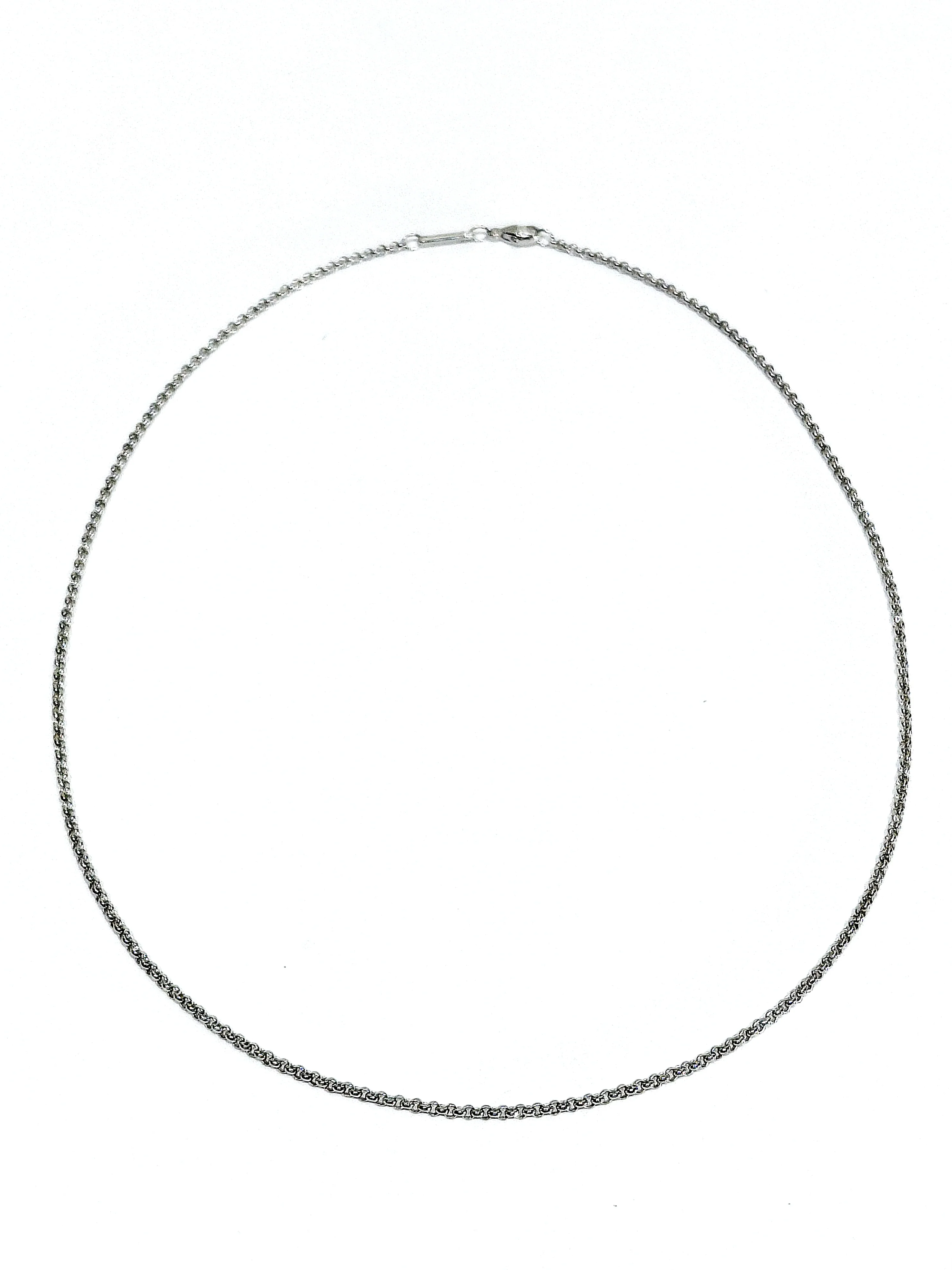 CHOPARD Chain Necklace in white gold