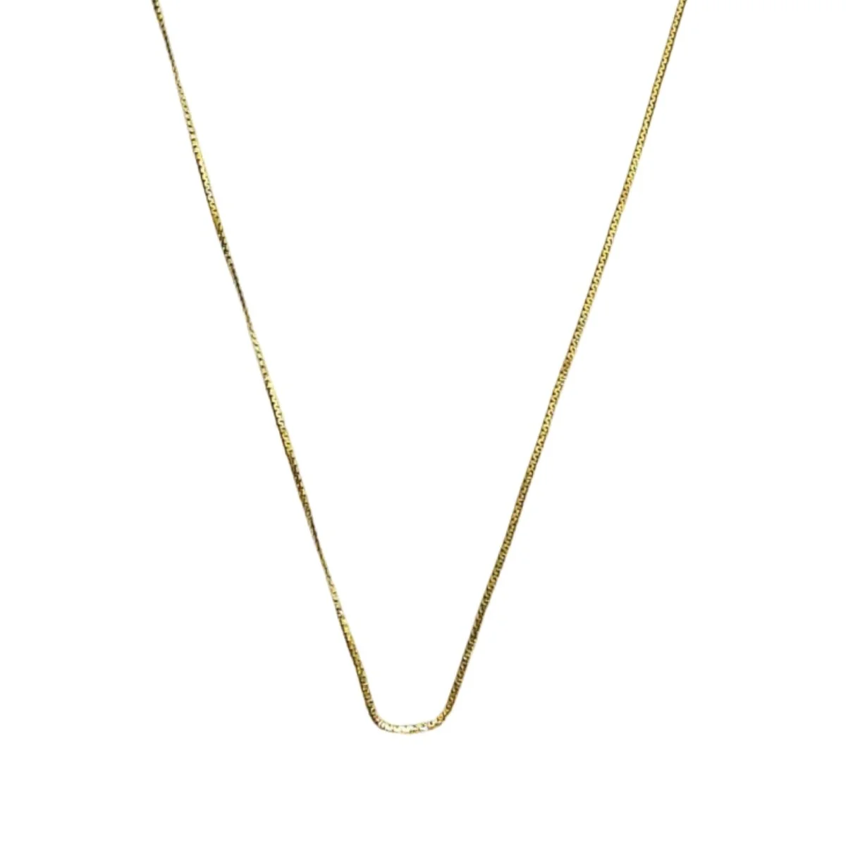 Champagne Gold Chain Necklace