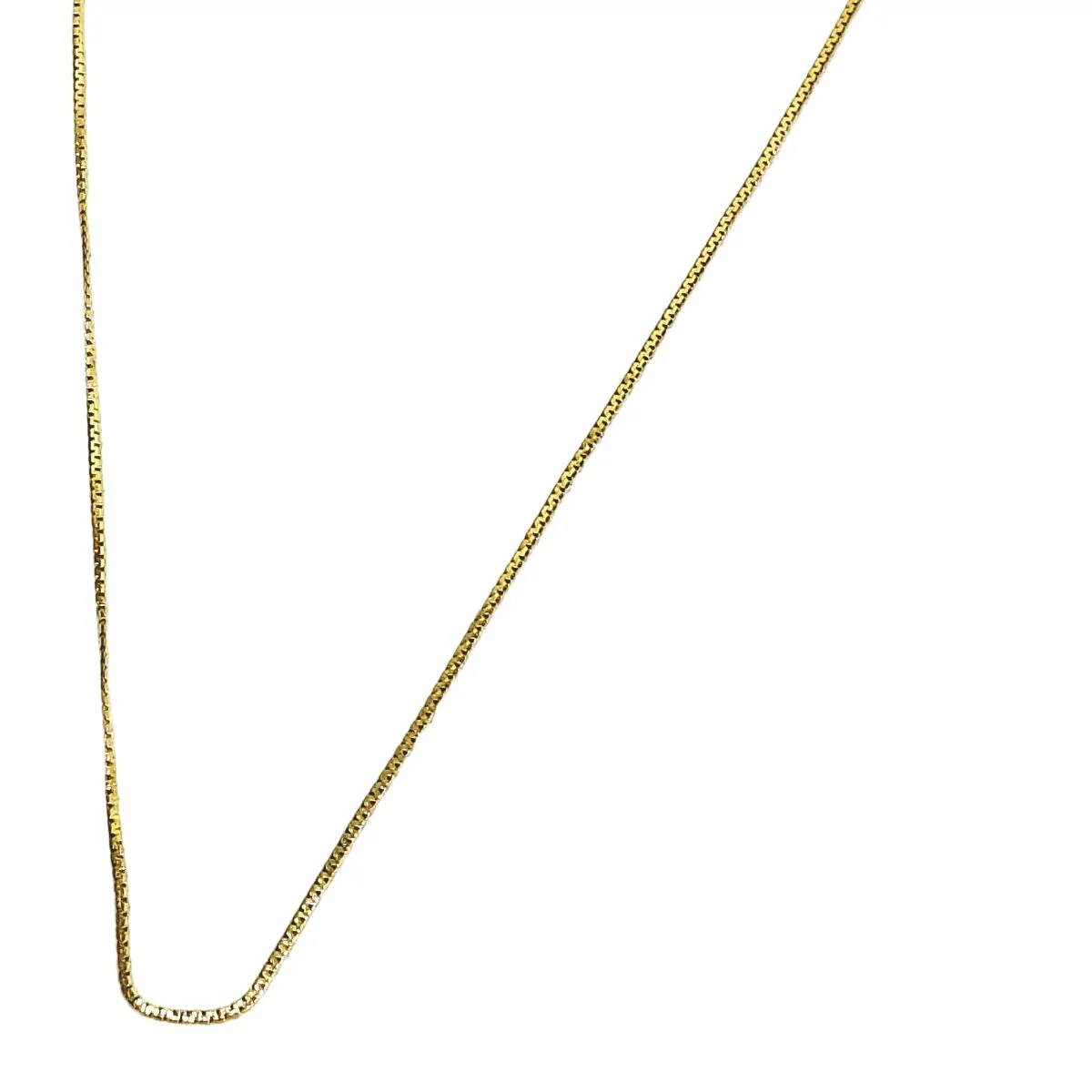 Champagne Gold Chain Necklace - Image 4