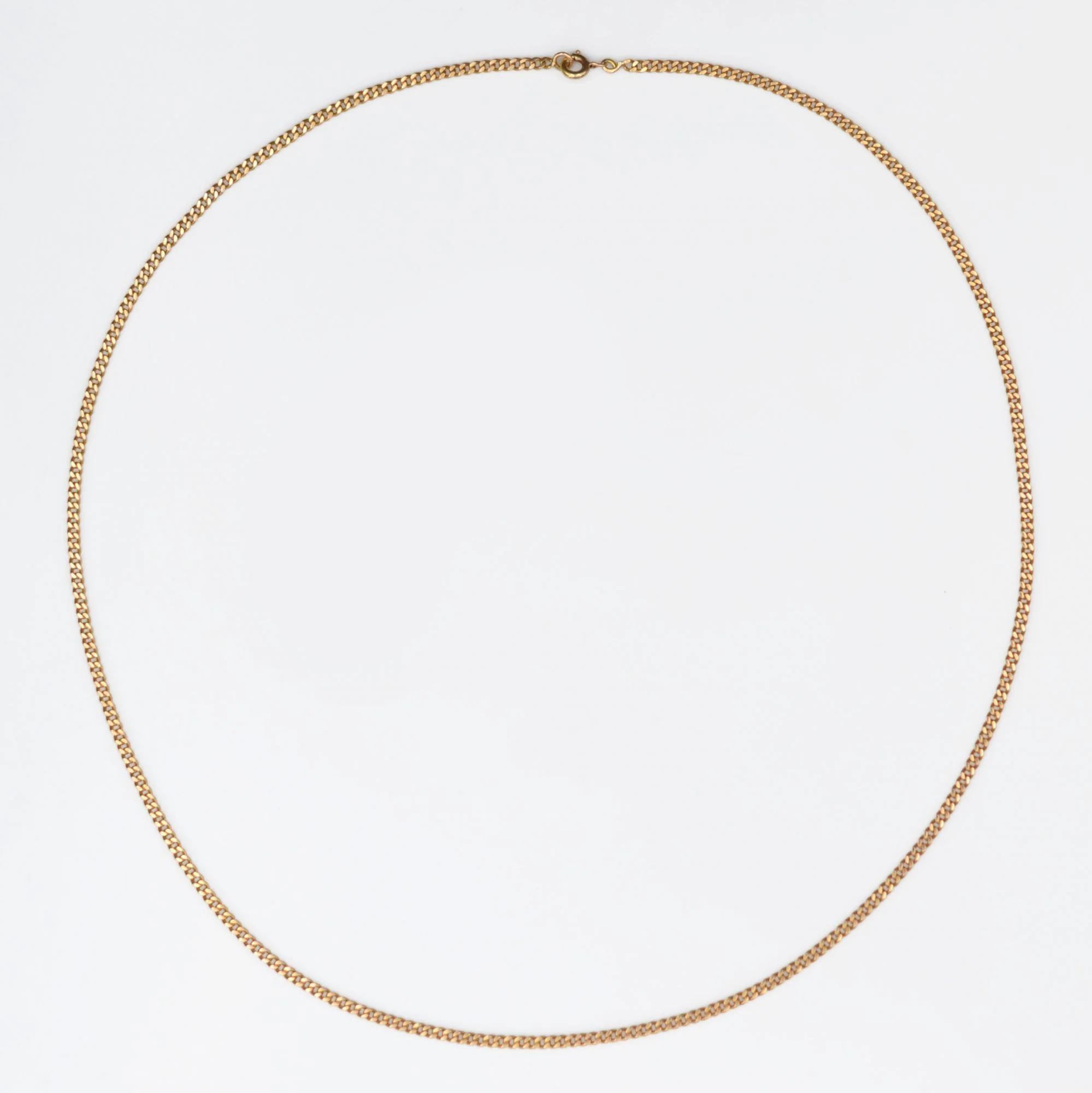 Yellow Gold Chain Necklace - Image 3