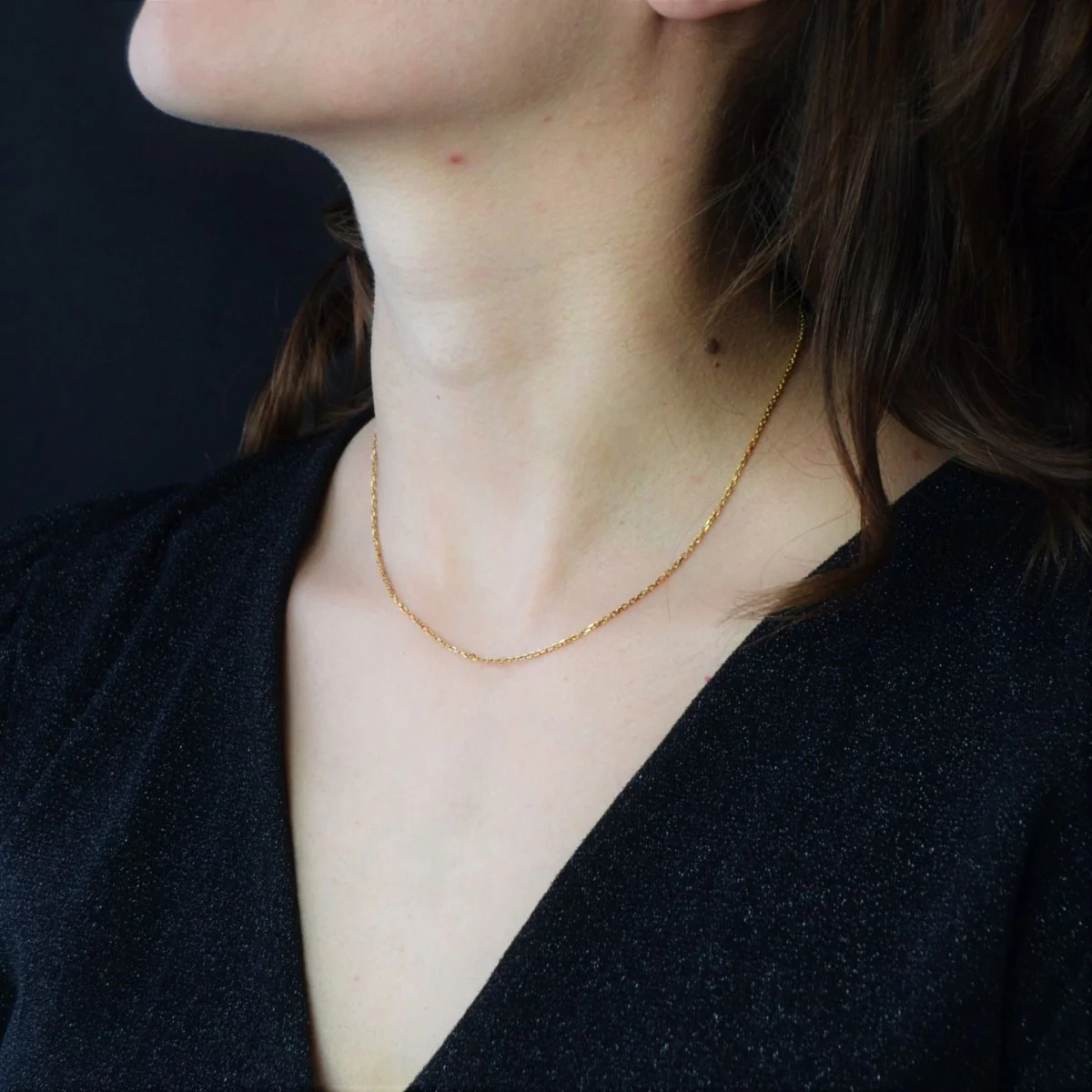 Necklace Chain in Yellow gold - Image 2