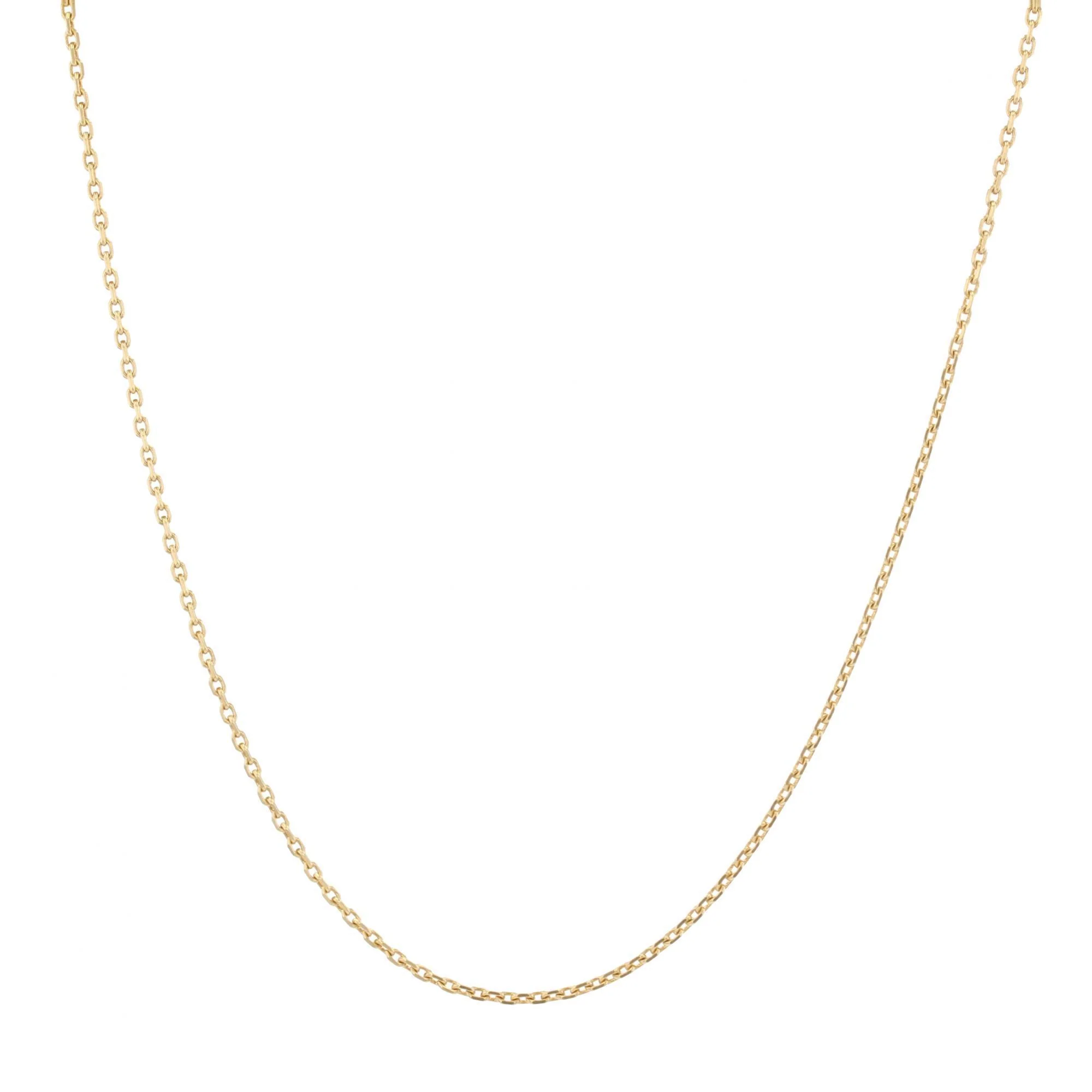 Yellow Gold Chain Necklace