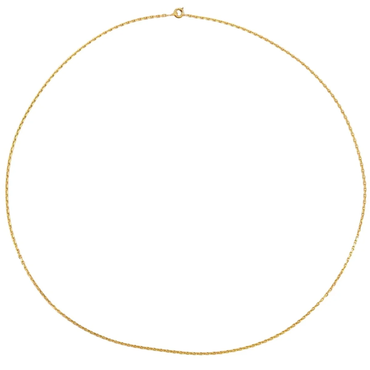 Yellow Gold Chain Necklace - Image 11