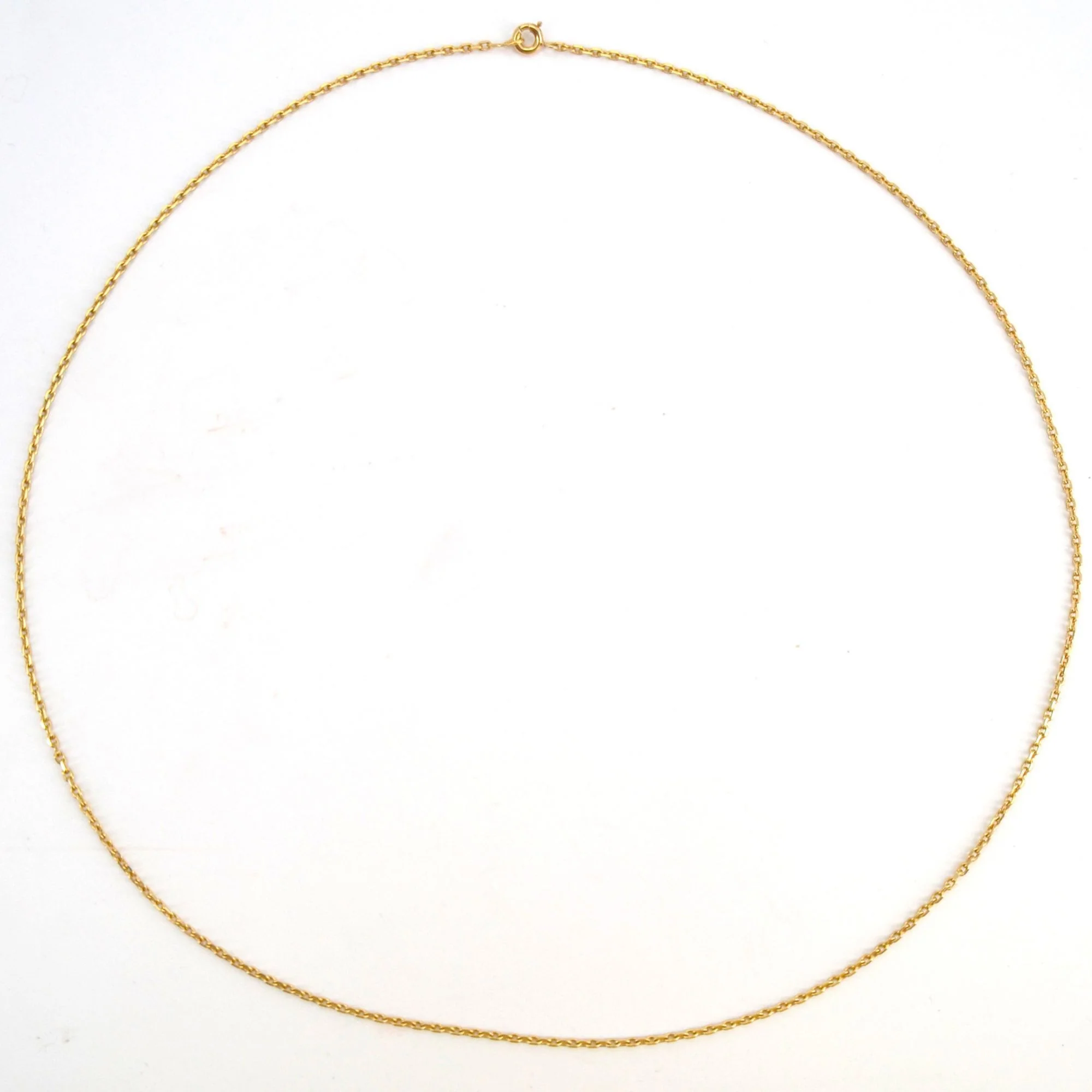 Yellow Gold Chain Necklace - Image 6