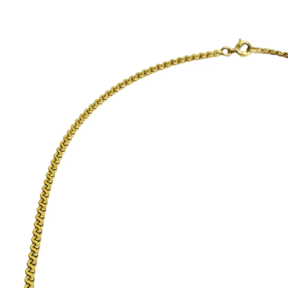 Yellow gold chain necklace - Image 3