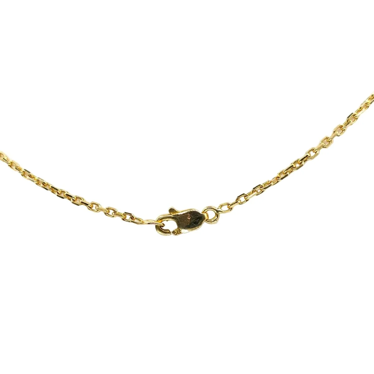 Yellow gold chain necklace - Image 4