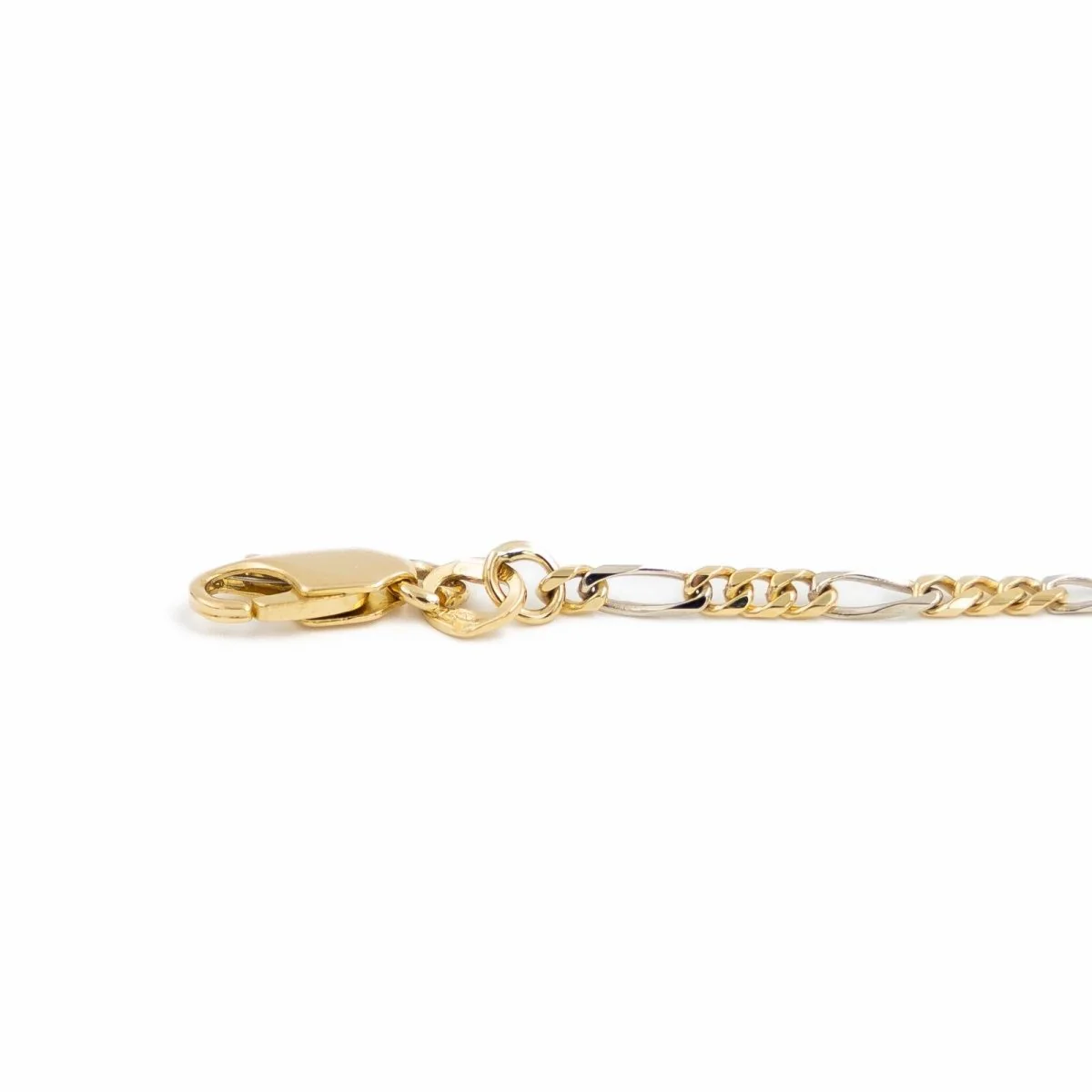 Horse mesh chain necklace in 2 golds - Image 5