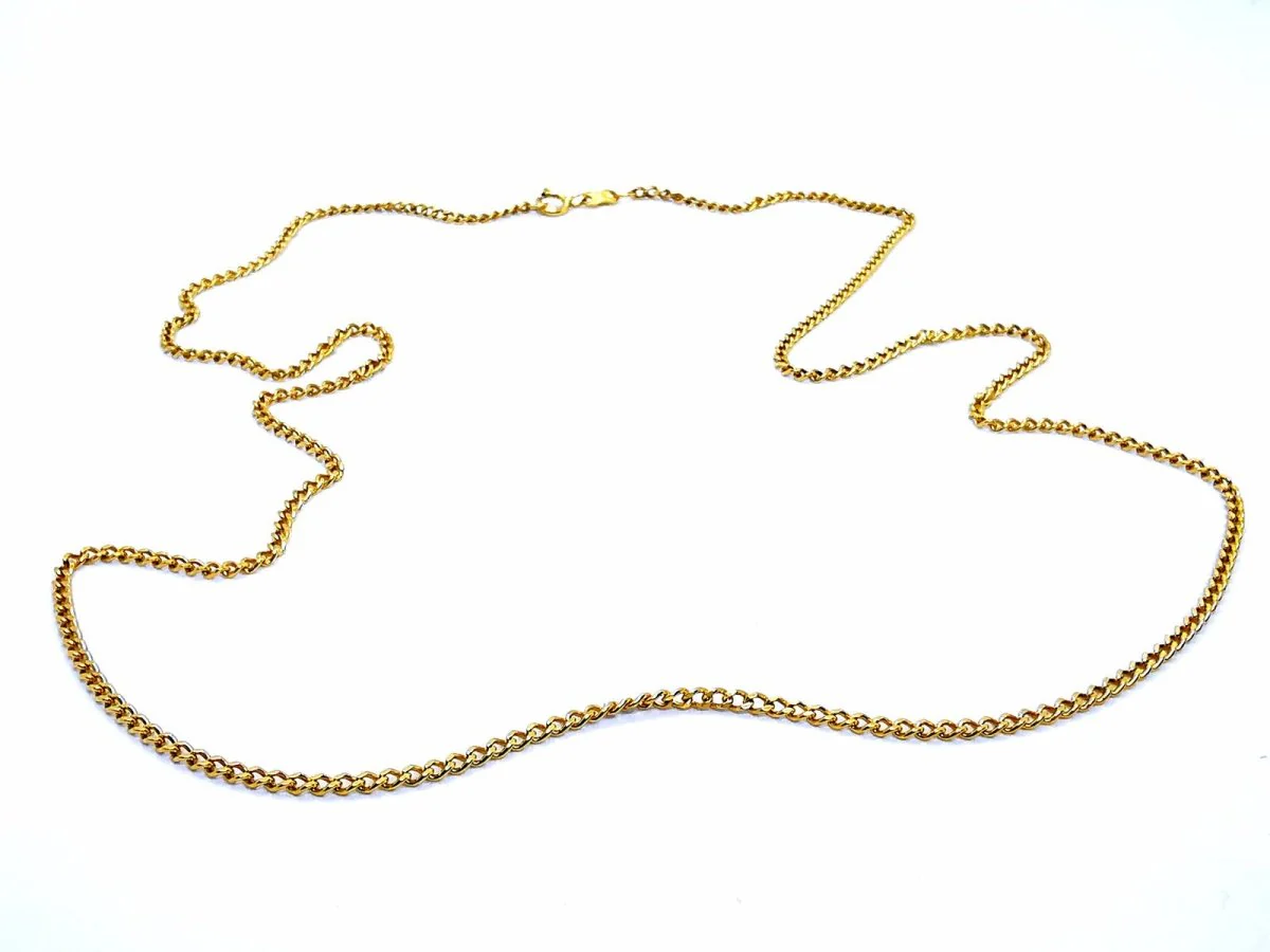 Yellow Gold Chain Necklace