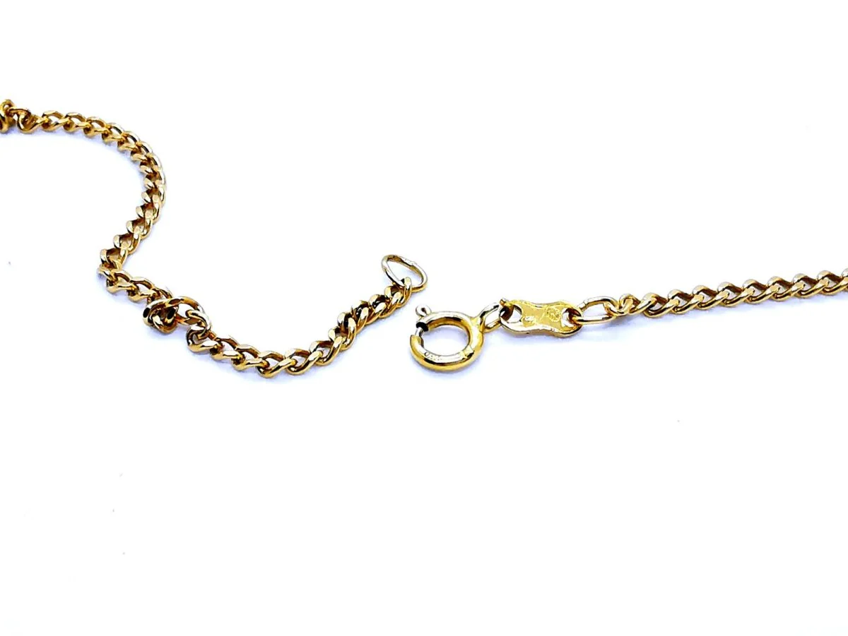 Yellow Gold Chain Necklace - Image 2