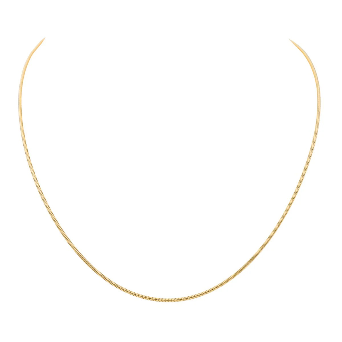 Yellow Gold Chain Necklace