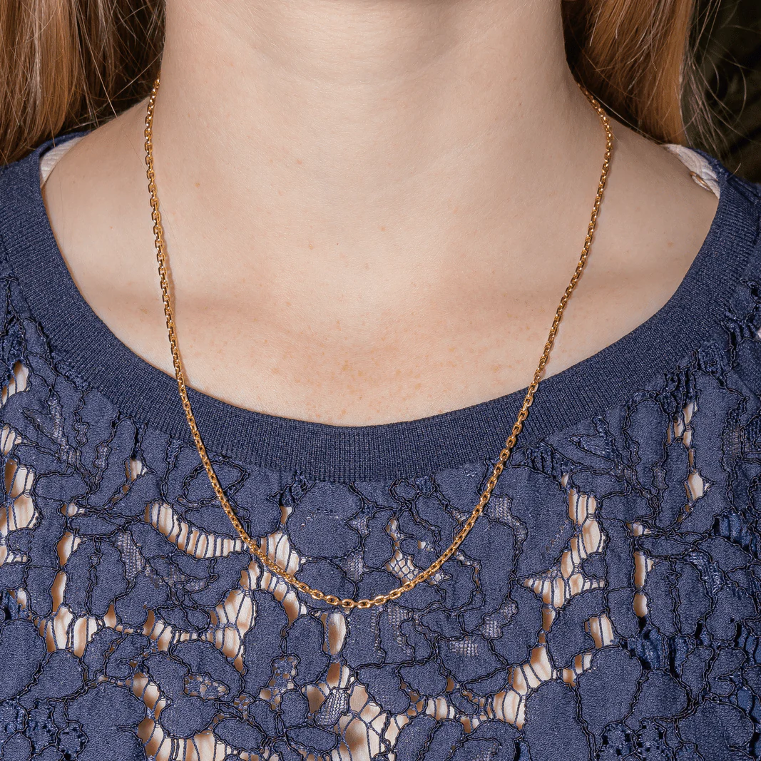 Necklace Chain in yellow gold - Image 2