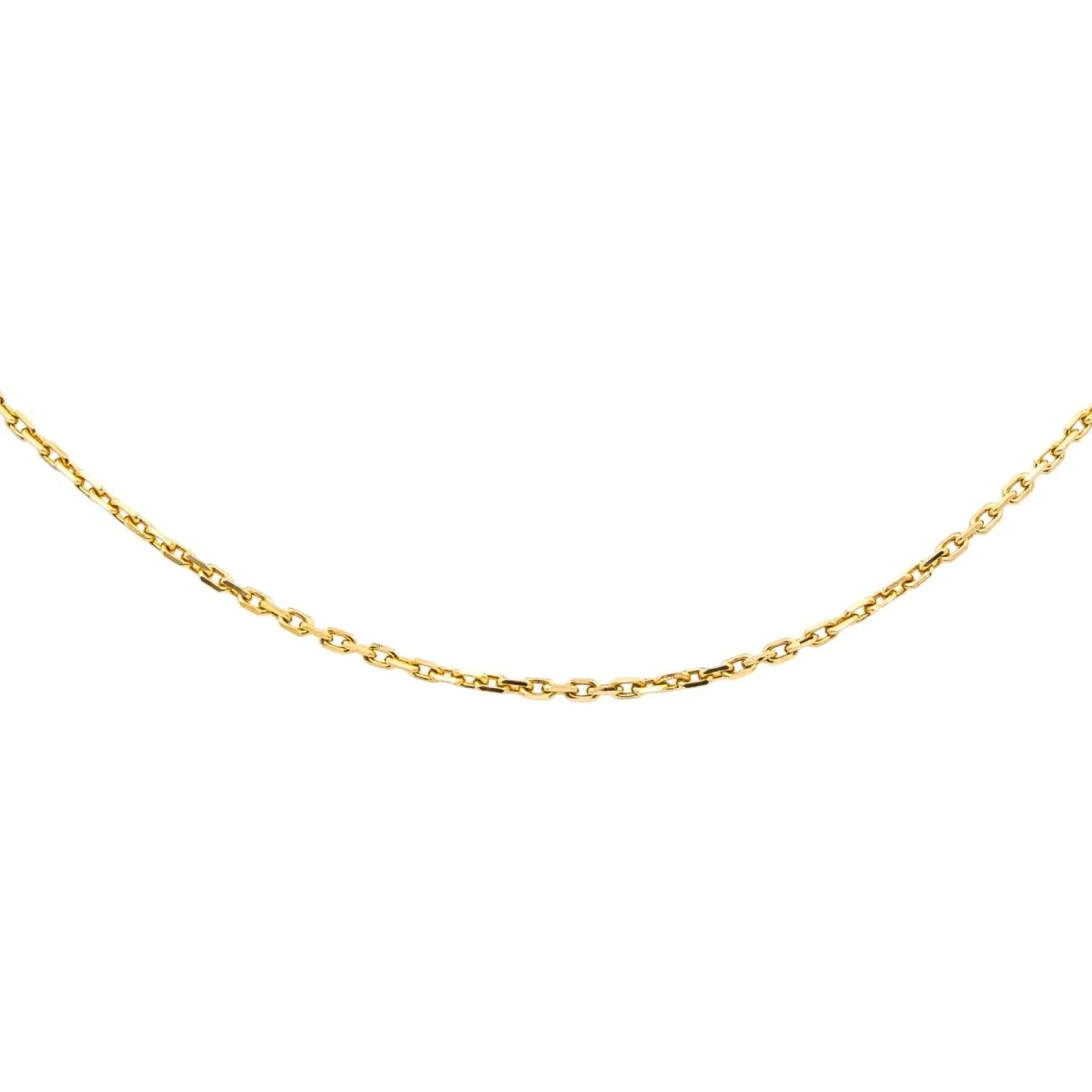 Yellow gold chain necklace - Image 3