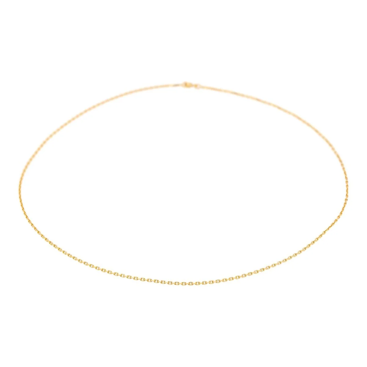 Yellow gold chain necklace - Image 4