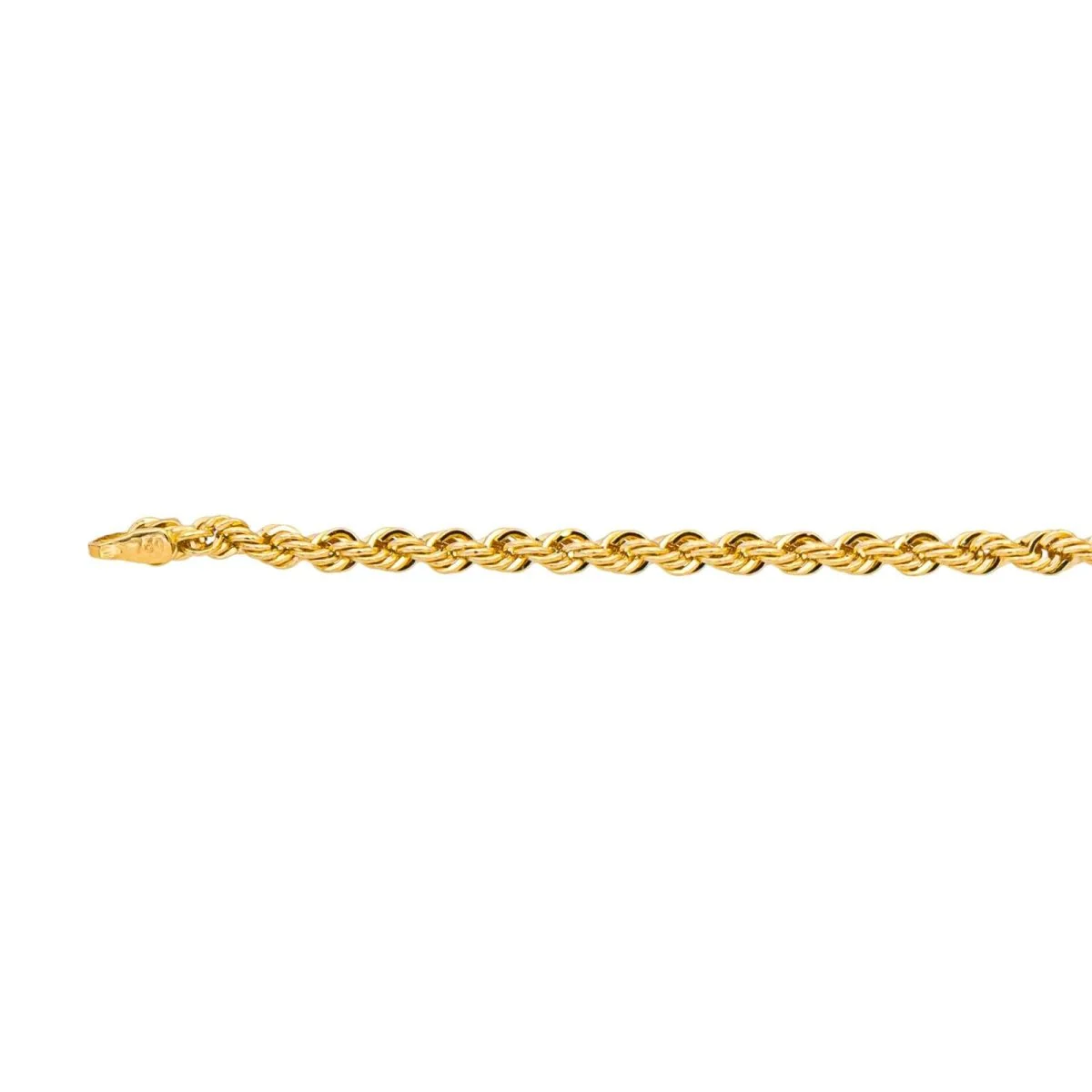 Yellow gold chain necklace - Image 7