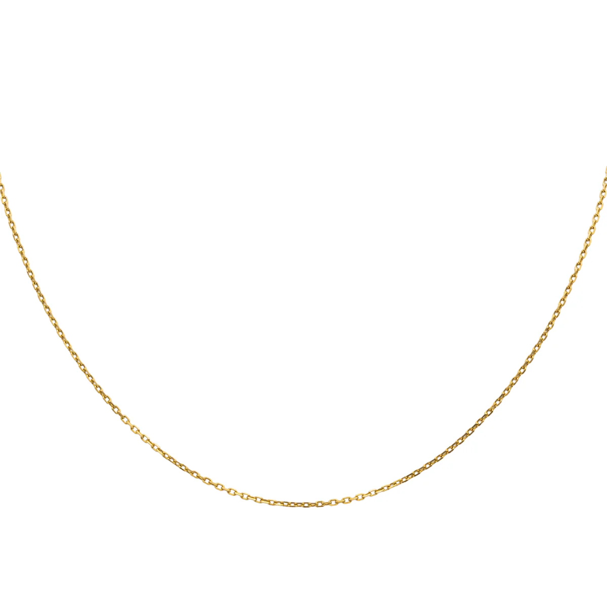 Yellow Gold Chain Necklace - Image 3
