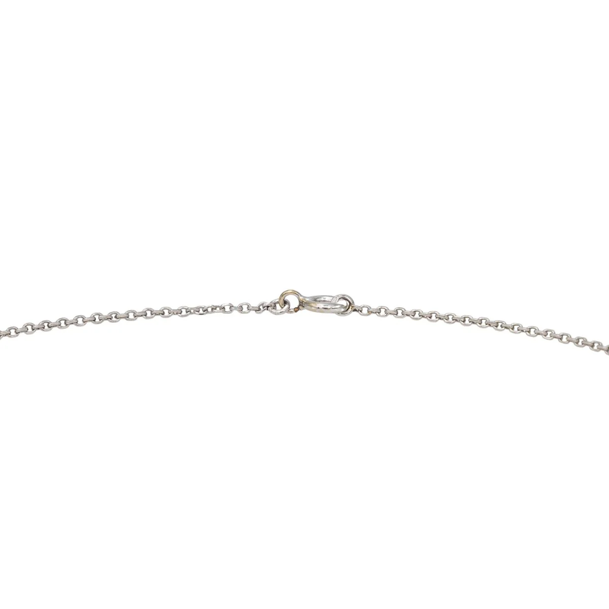 Pendant Chain Necklace in white gold and diamonds - Image 4