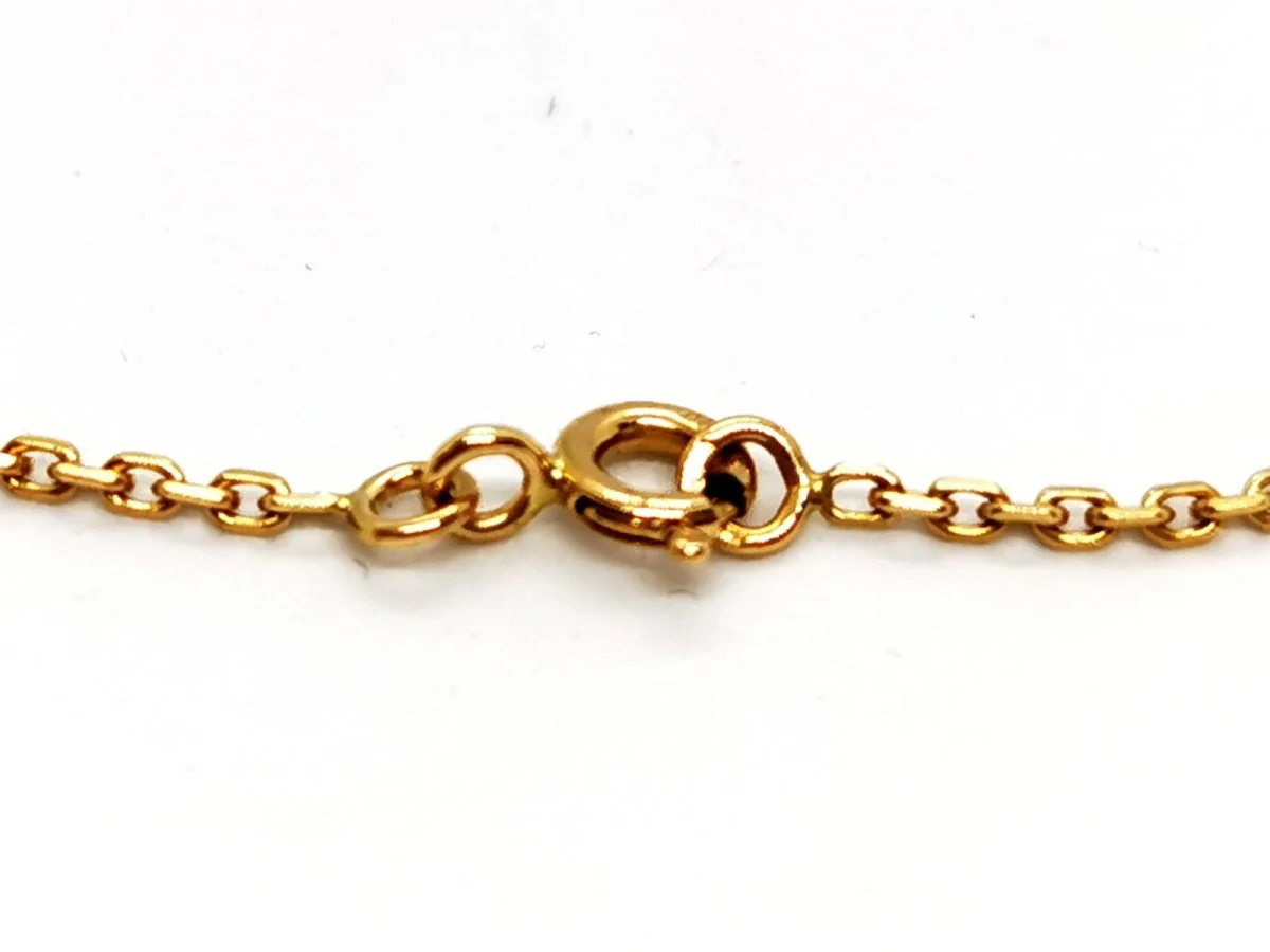 Pendant necklace in yellow gold, diamonds, opals, aquamarine and sapphires - Image 5