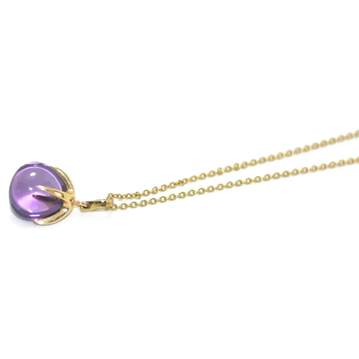 Pomellato necklace, Veleno model, in pink gold and amethyst - Image 3